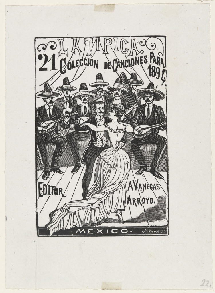 Dance Orchestra (La Tipica) from 25 Prints of José Guadalupe Posada