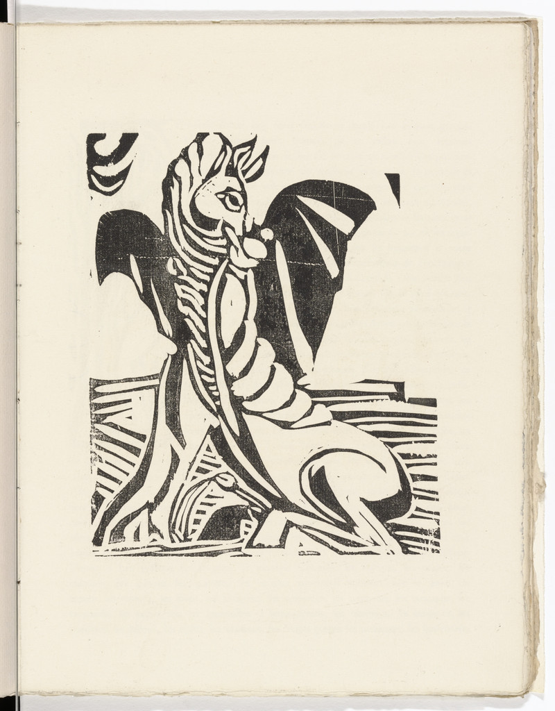 Plate (folio 20) from L'Enchanteur pourrissant