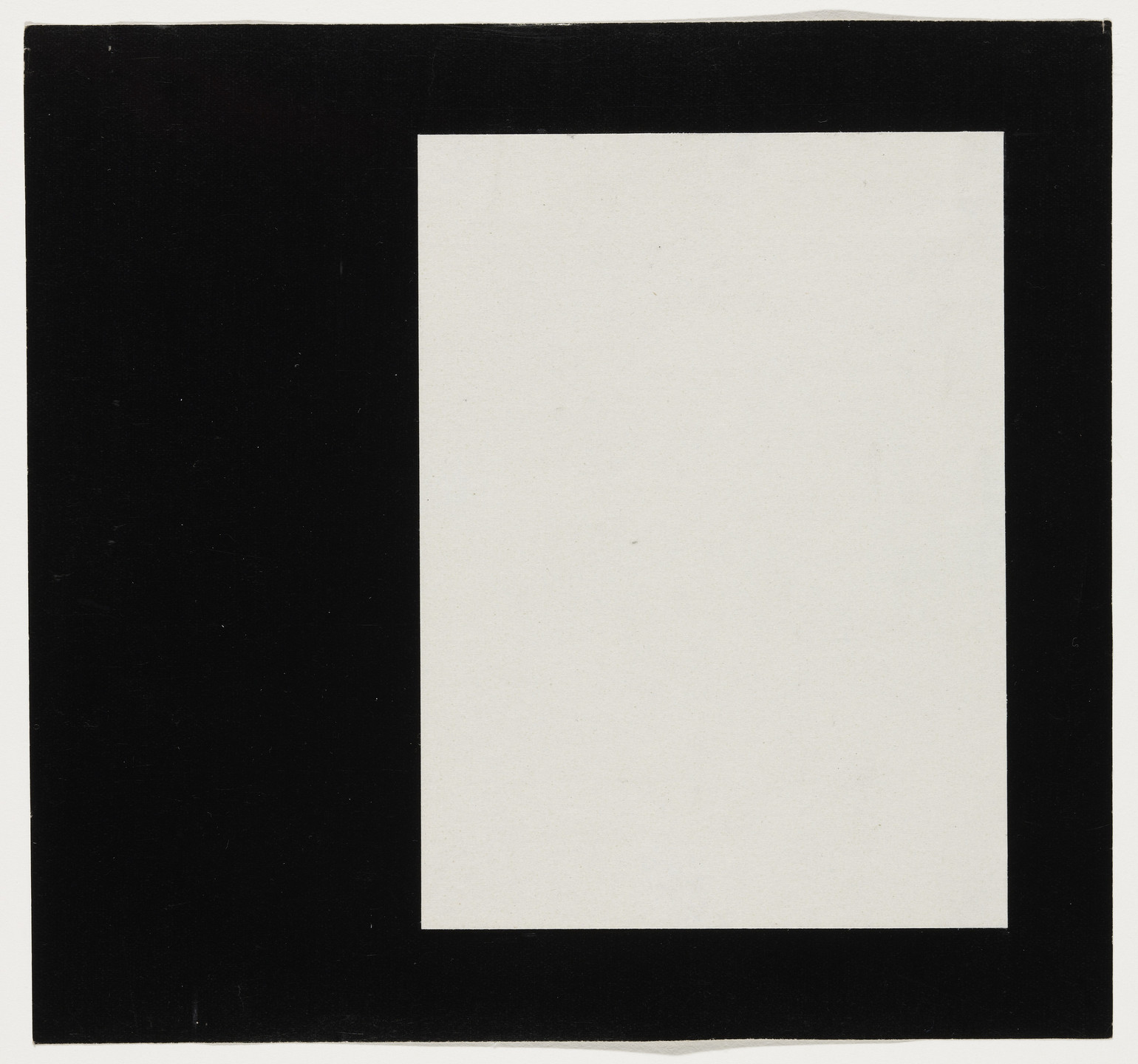 Ellsworth Kelly. Rectangle from the series Line Form Color. 1951