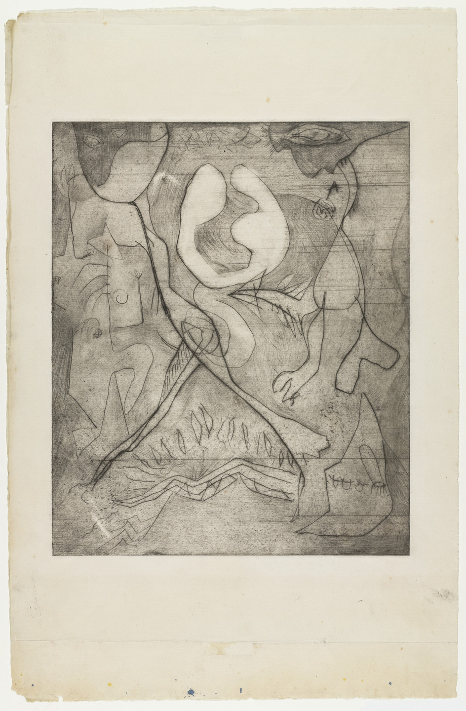 Jackson Pollock. Untitled (1), state I of III. 1944