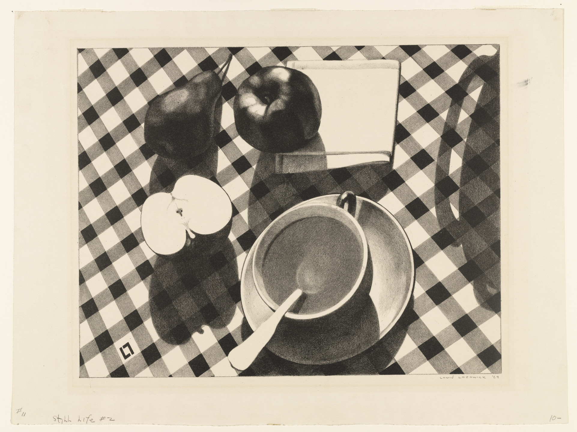 Louis Lozowick. Still Life #2. 1929