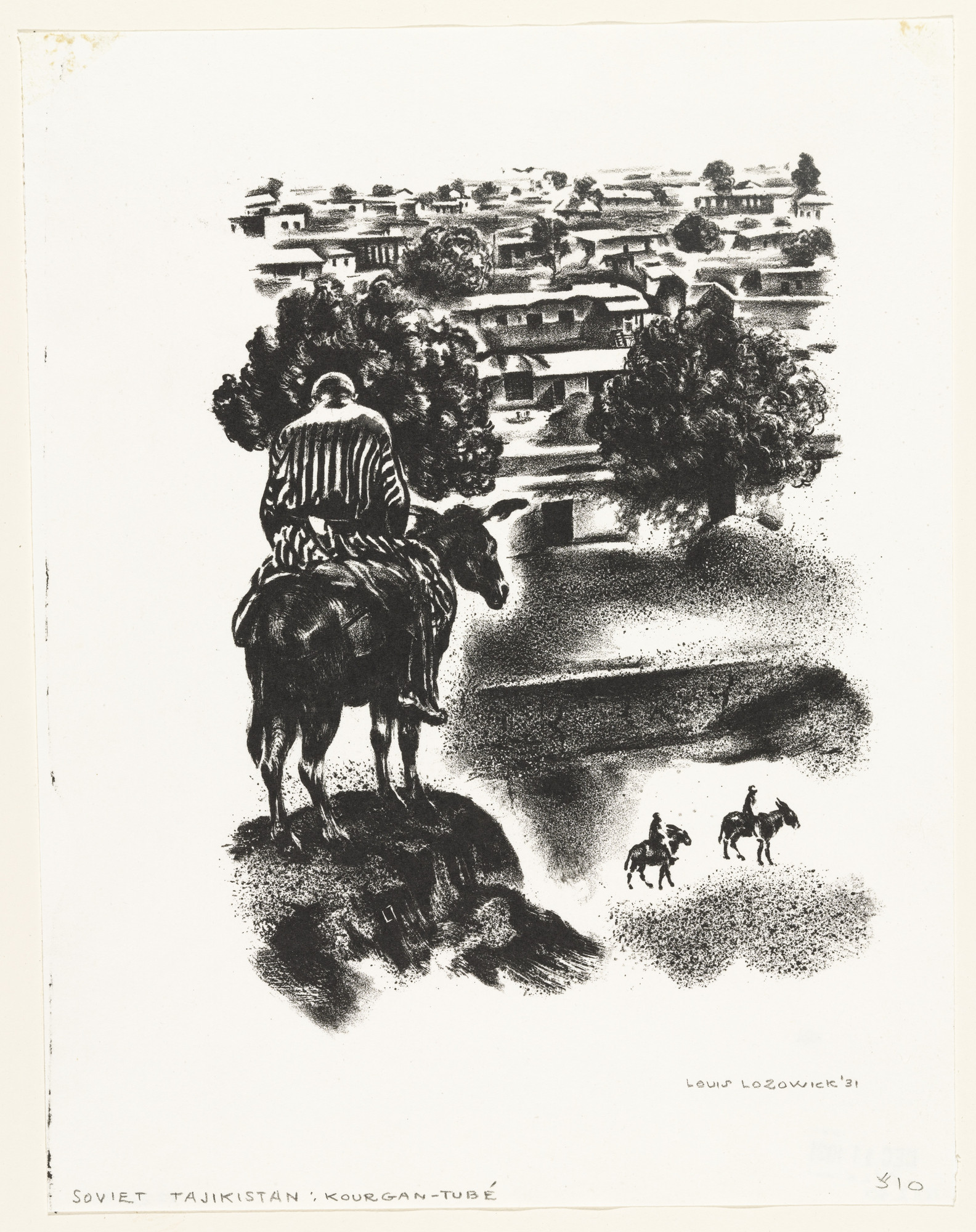 Louis Lozowick. Kurgan Tubé