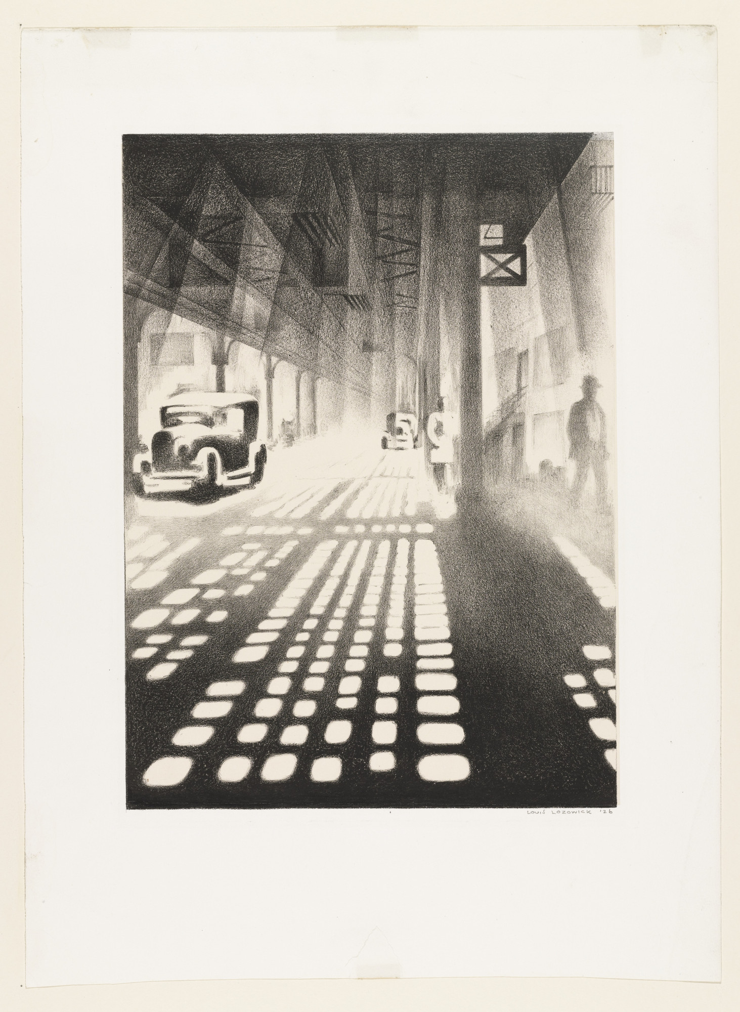 Louis Lozowick. Checkerboard. 1927-28, dated 1926 | MoMA