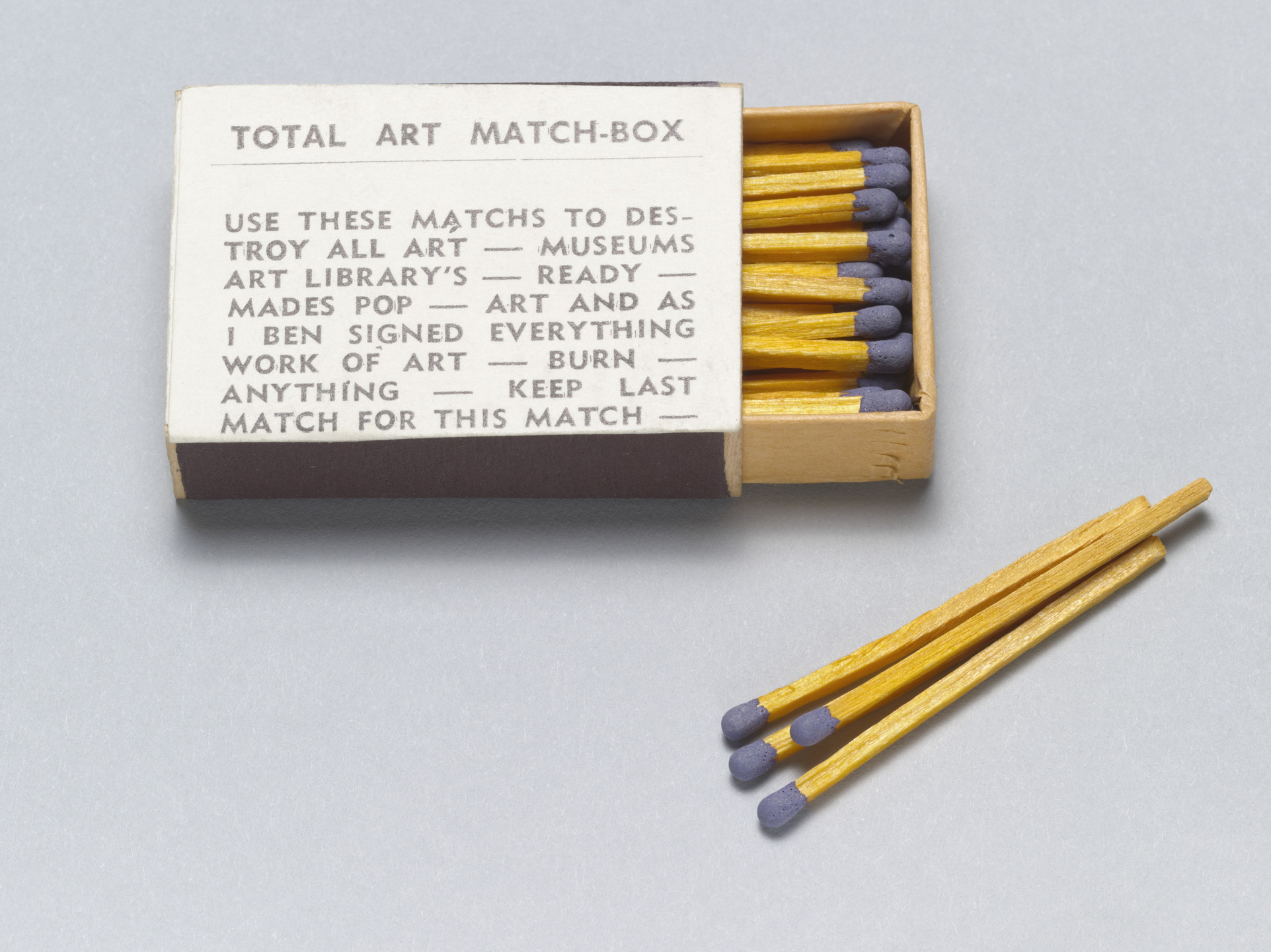 Various Artists, George Brecht, Willem de Ridder, Albert M. Fine, Ken Friedman, Shigeko Kubota, Frederic Lieberman, George Maciunas, Claes Oldenburg, Benjamin Patterson, James Riddle, Paul Sharits, Bob Sheff, Ben Vautier, Robert Watts. Flux Year Box 2. c. 1968