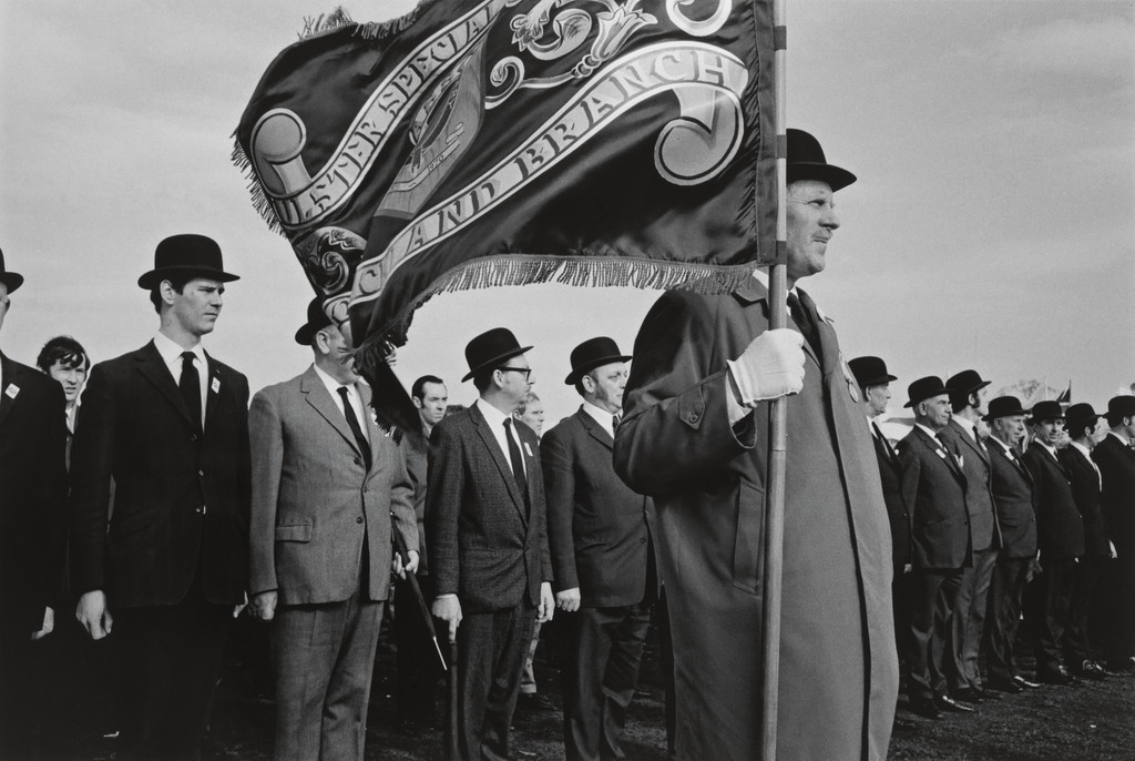 B Specials Parading at the Formation of the Vanguard Party, Ormeau Park, Belfast