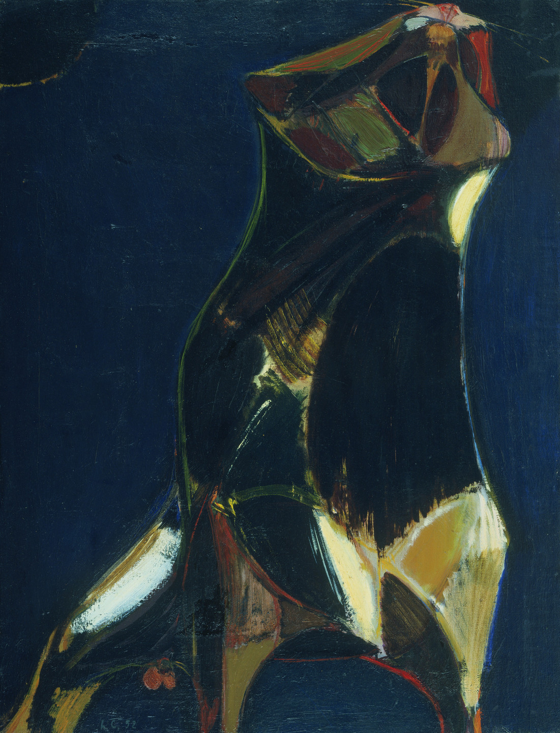 Leonardo Cremonini. Enamored Tomcat. 1952