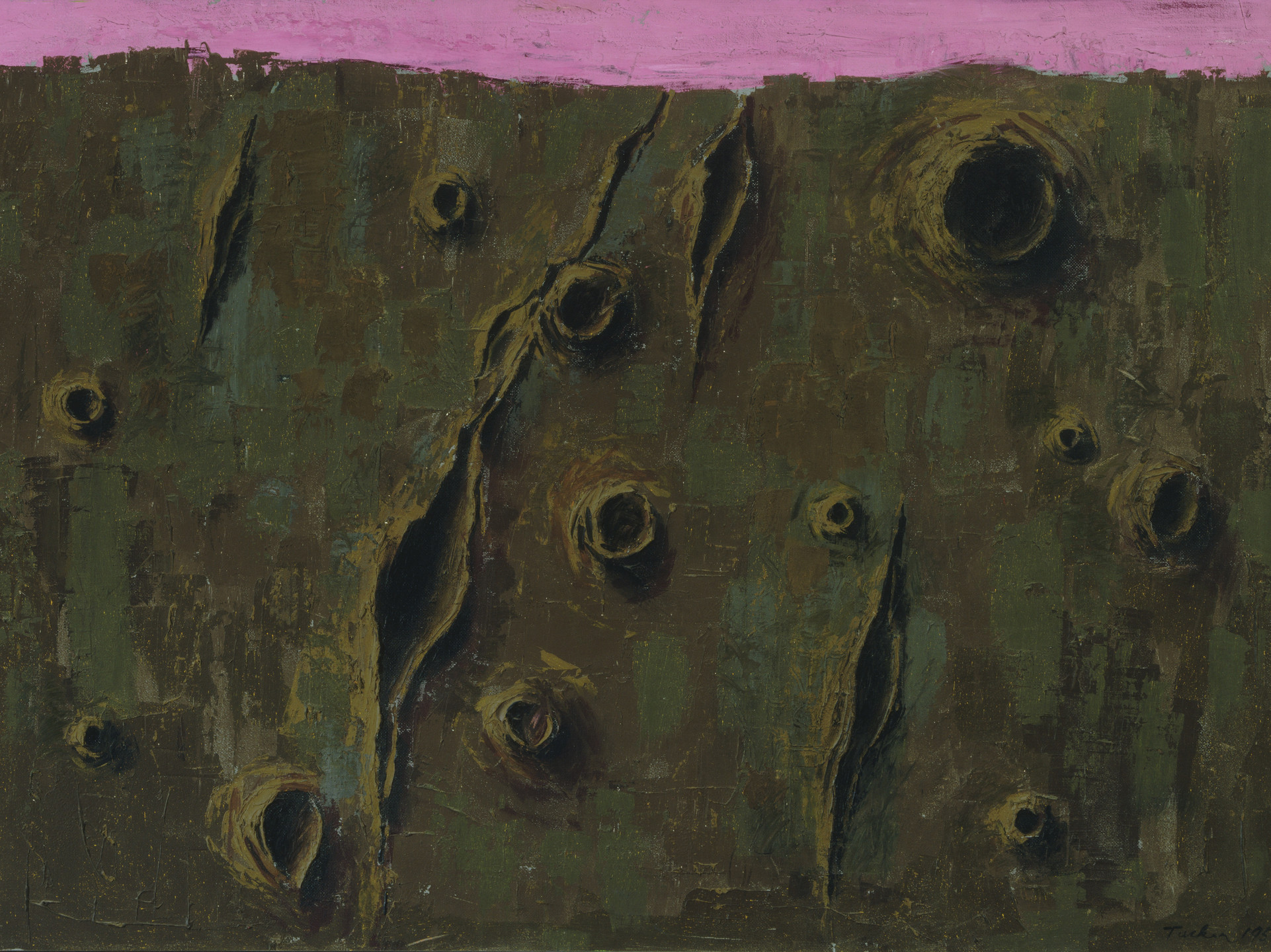 Albert Tucker. Lunar Landscape. 1957