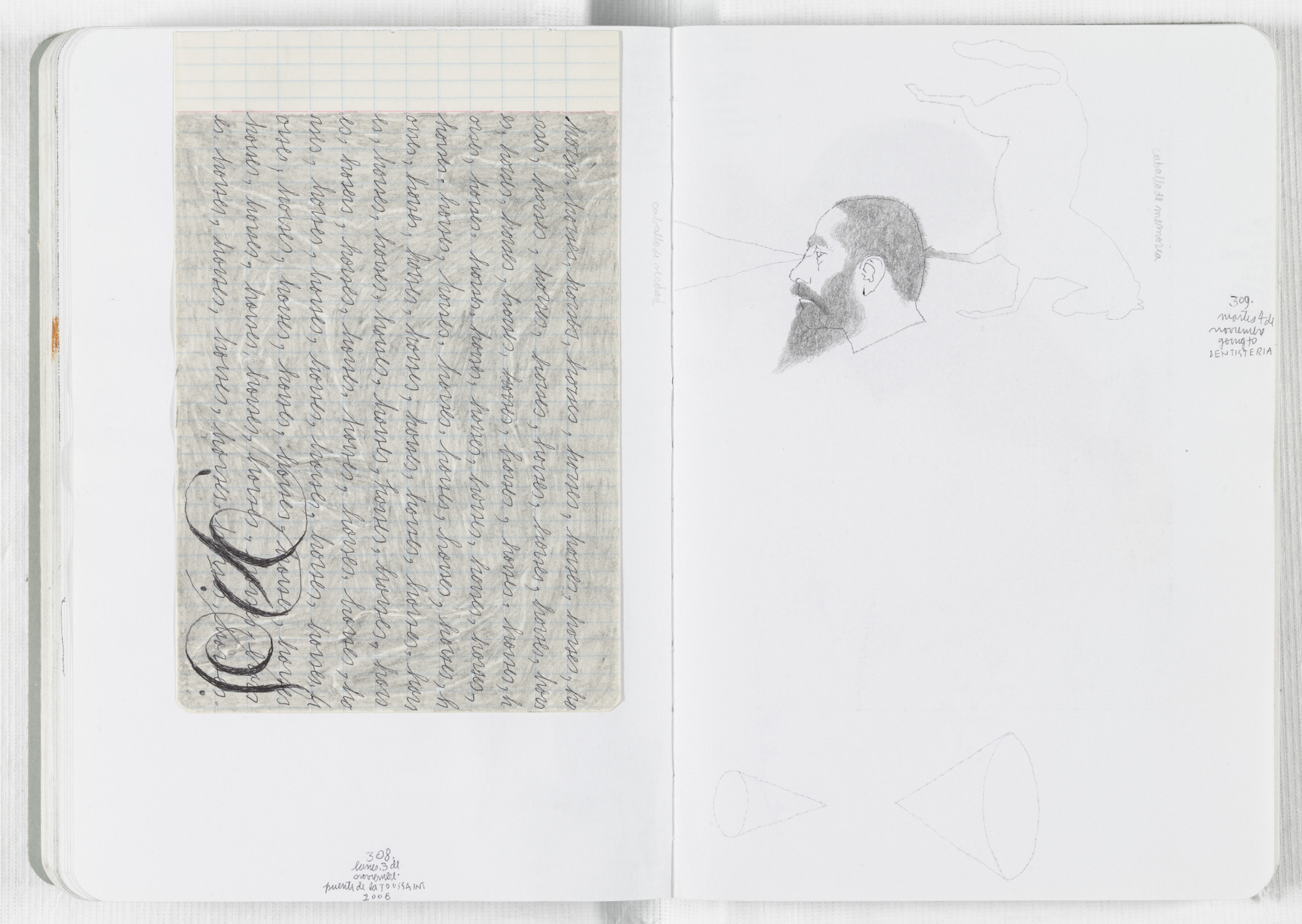 José Antonio Suárez Londoño. Sketchbook: From January 1 to December 31, 2008. 2008
