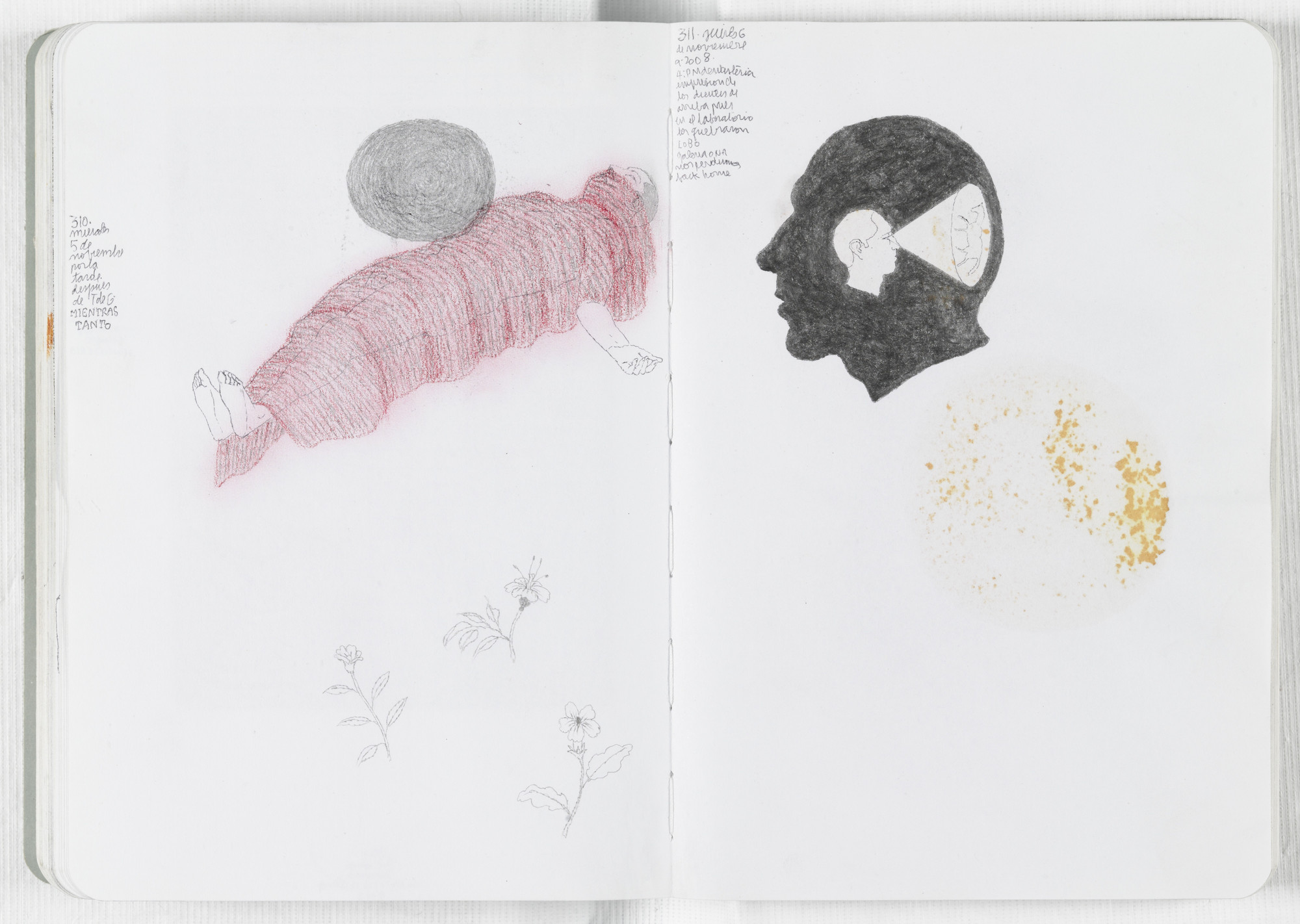 José Antonio Suárez Londoño. Sketchbook: From January 1 to December 31, 2008. 2008