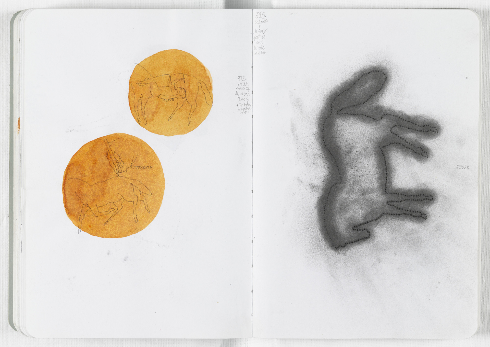 José Antonio Suárez Londoño. Sketchbook: From January 1 to December 31, 2008. 2008