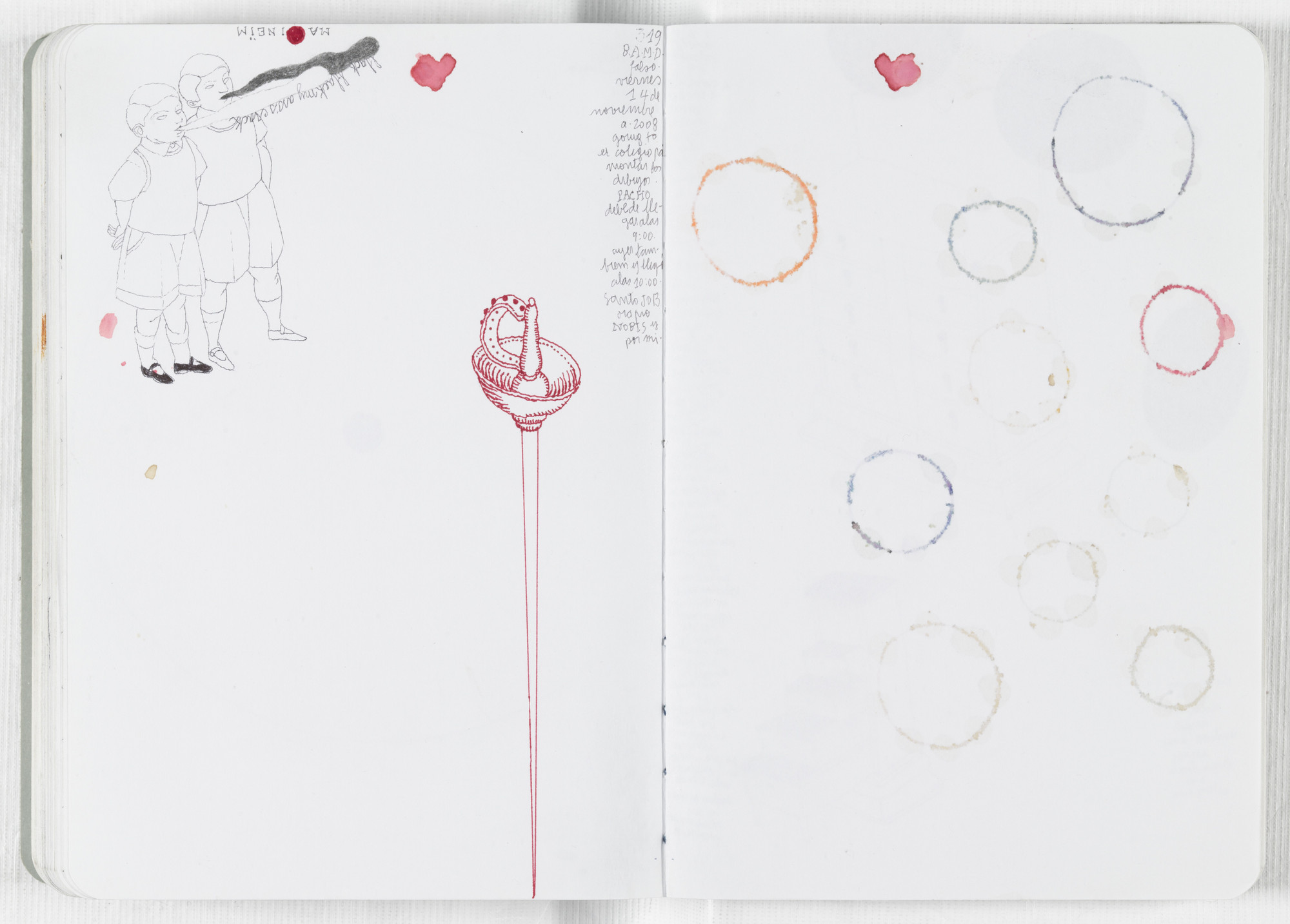 José Antonio Suárez Londoño. Sketchbook: From January 1 to December 31, 2008. 2008