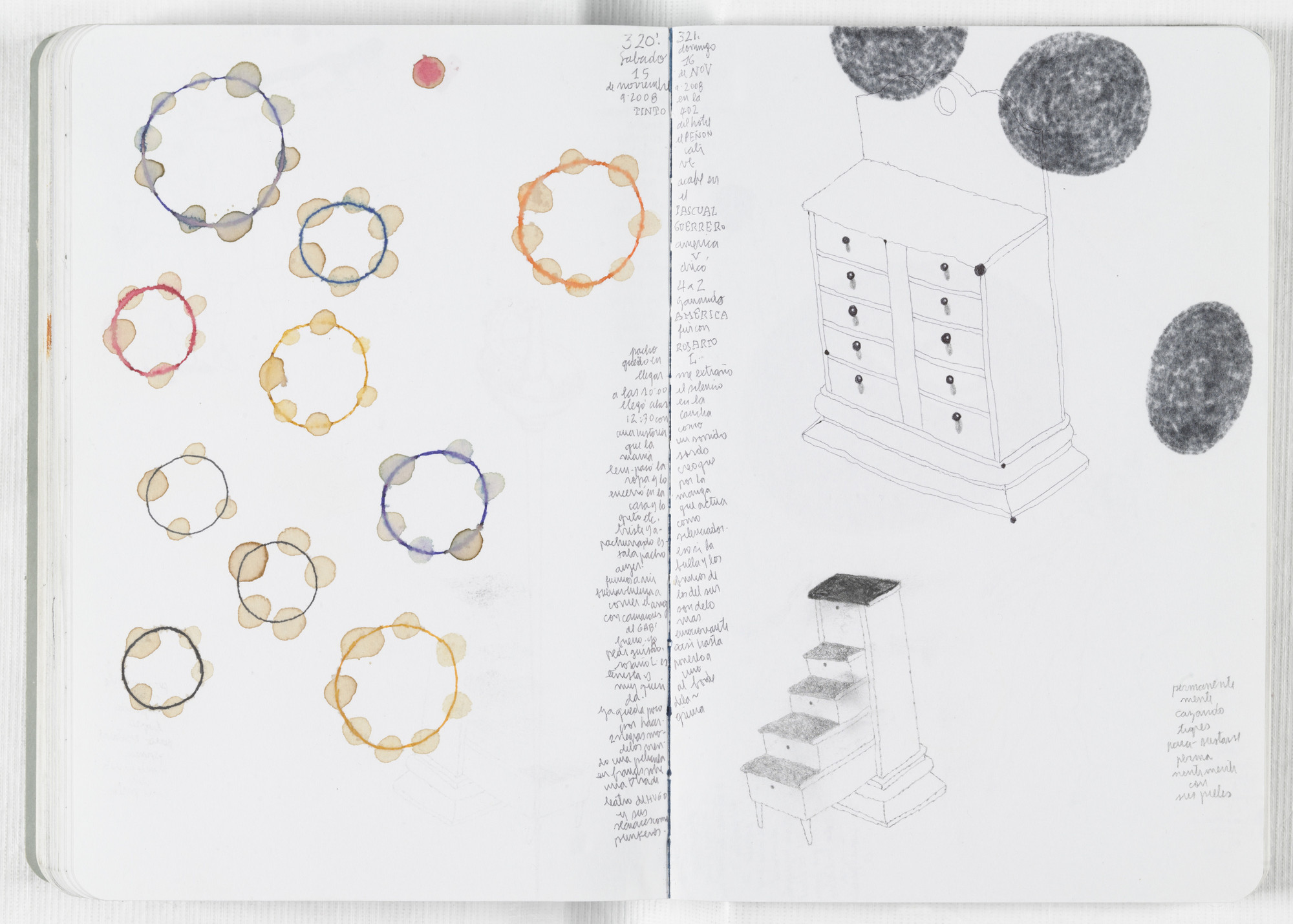 José Antonio Suárez Londoño. Sketchbook: From January 1 to December 31, 2008. 2008
