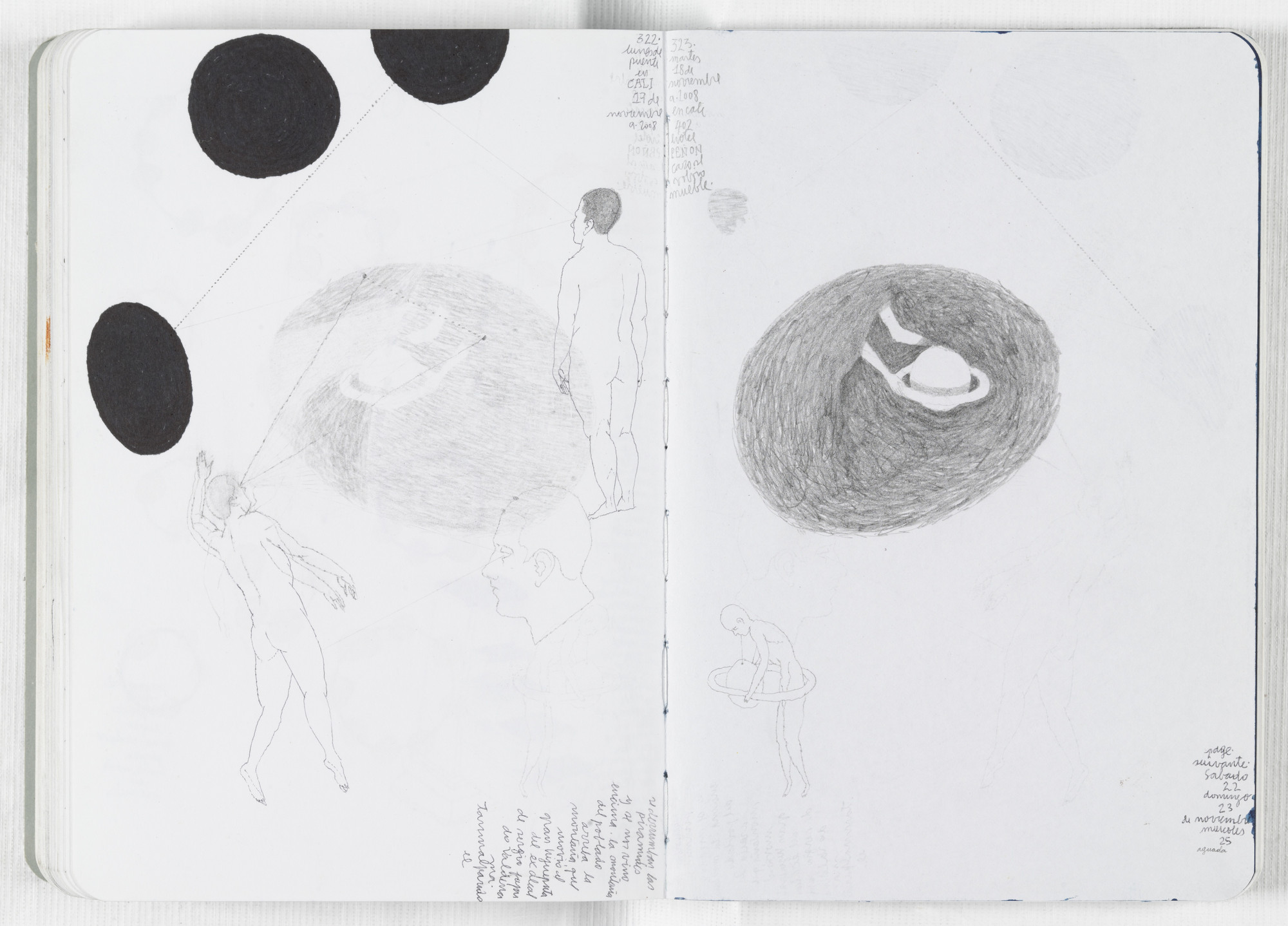 José Antonio Suárez Londoño. Sketchbook: From January 1 to December 31, 2008. 2008