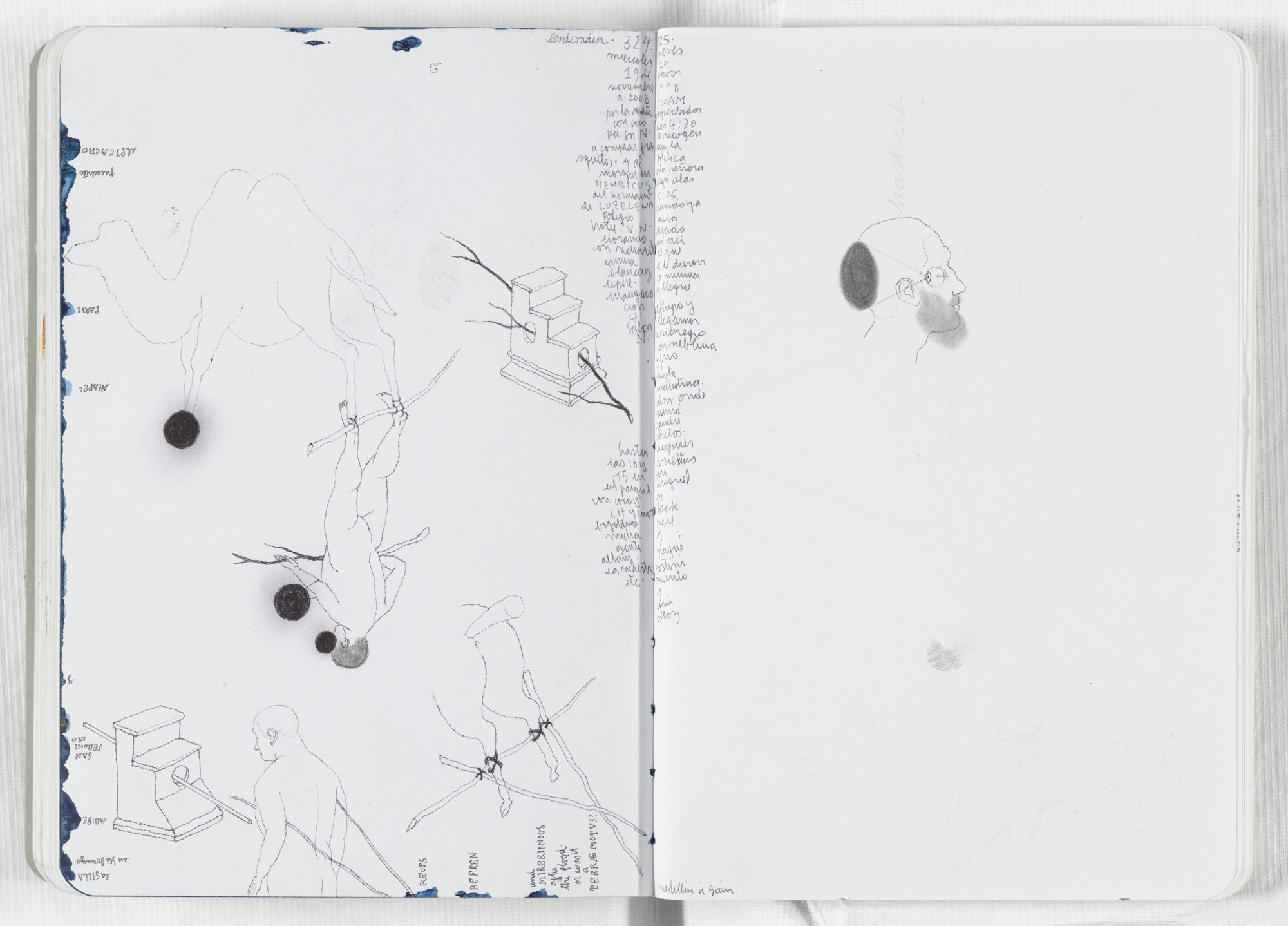 José Antonio Suárez Londoño. Sketchbook: From January 1 to December 31, 2008. 2008