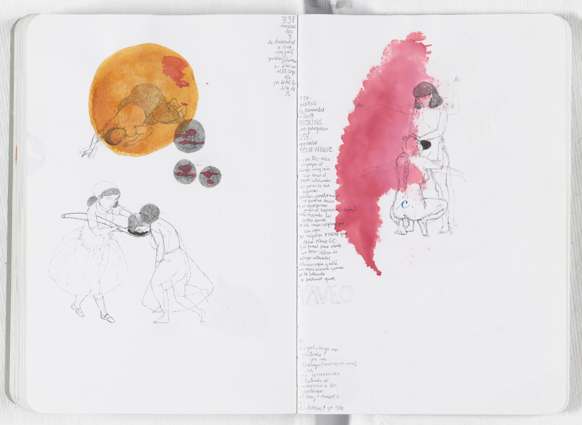 José Antonio Suárez Londoño. Sketchbook: From January 1 to December 31, 2008. 2008