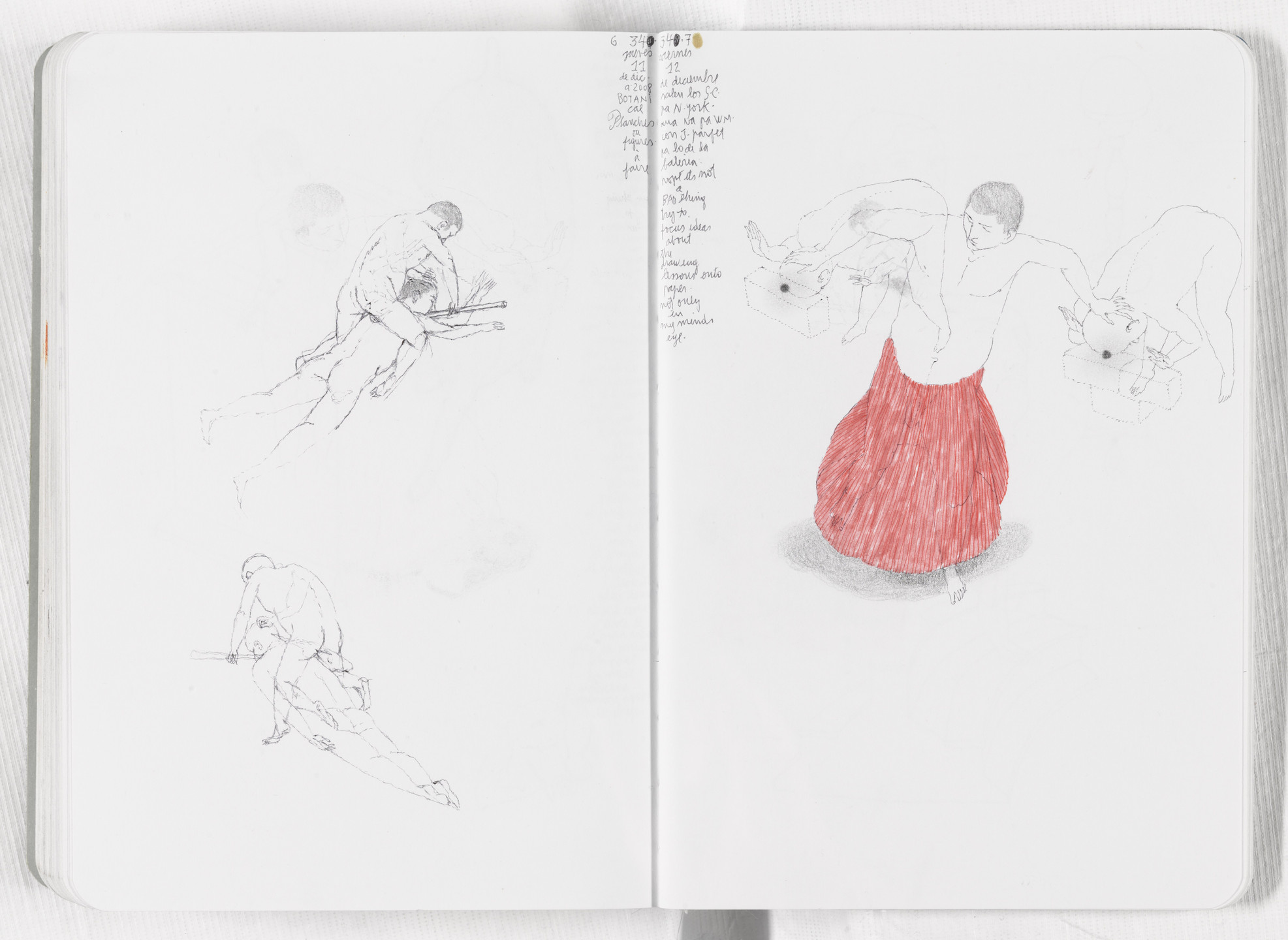 José Antonio Suárez Londoño. Sketchbook: From January 1 to December 31, 2008. 2008