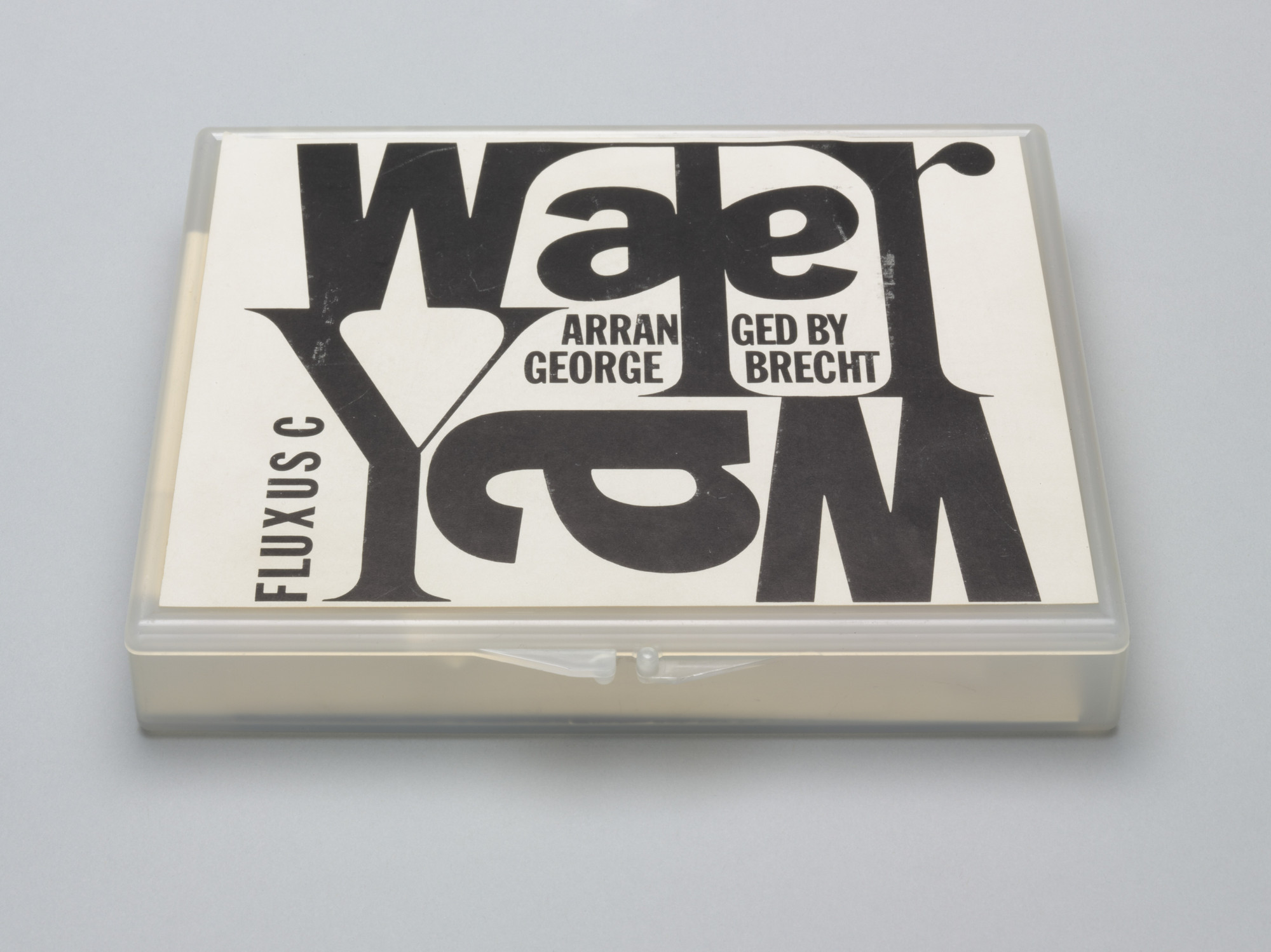 George Brecht. Water Yam from Fluxkit