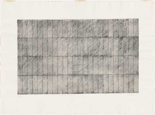 Brice Marden. Grid II. 1971