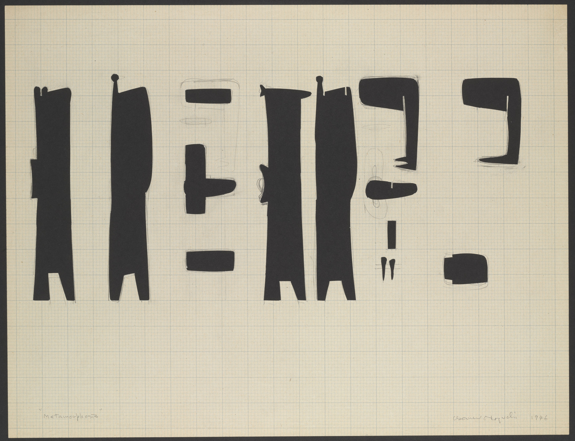 Isamu Noguchi. Metamorphosis. 1946