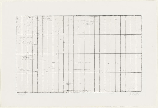 Brice Marden. Grid I. 1971