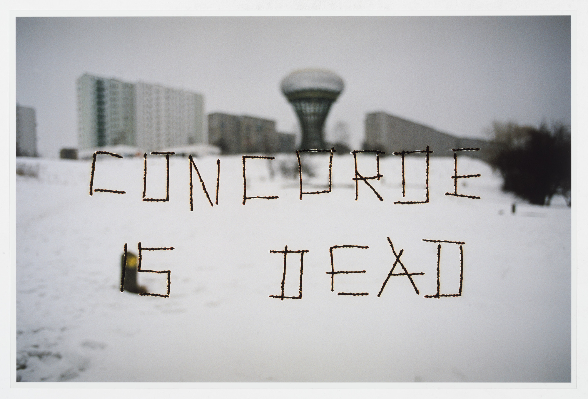 Wilhelm Sasnal. Concorde is Dead (for Parkett no. 70). 2004