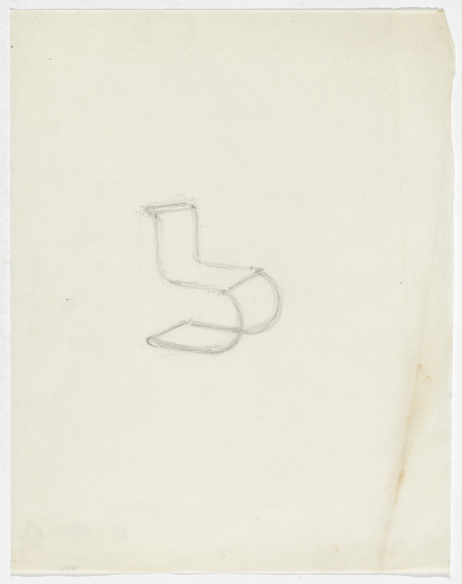 Ludwig Mies van der Rohe. Chair (similar to MR10)