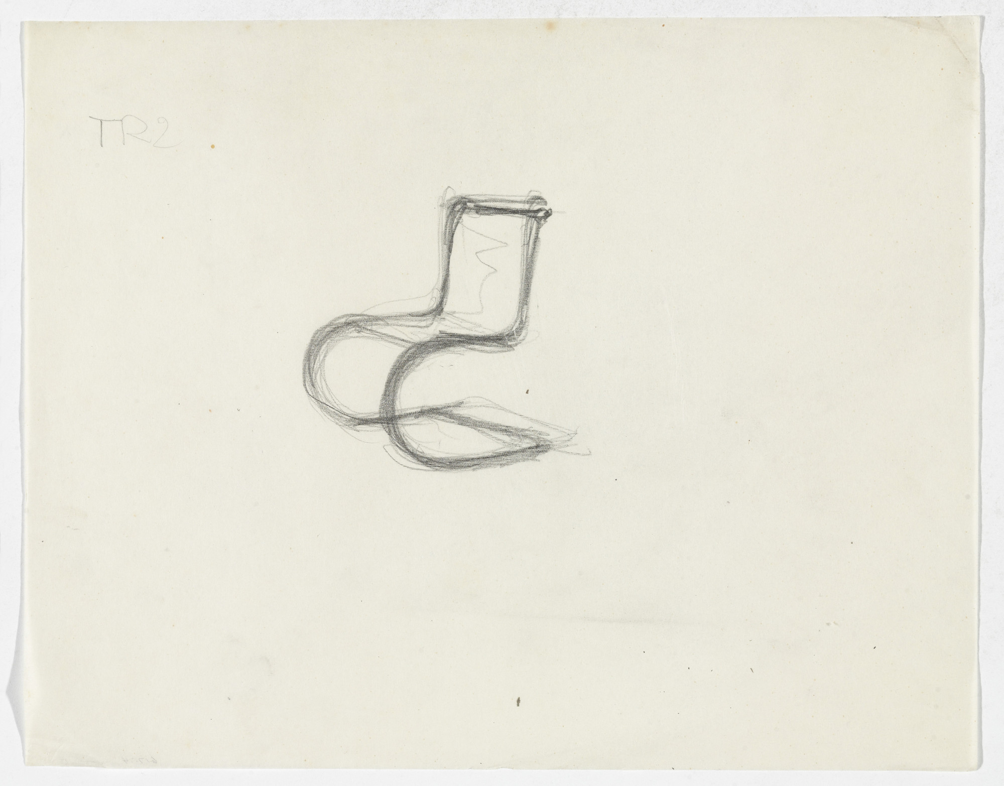 Ludwig Mies van der Rohe. Chair (similar to MR10)