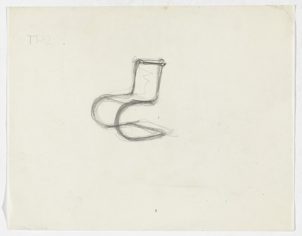 Chair (similar to MR10) (Perspective sketch)