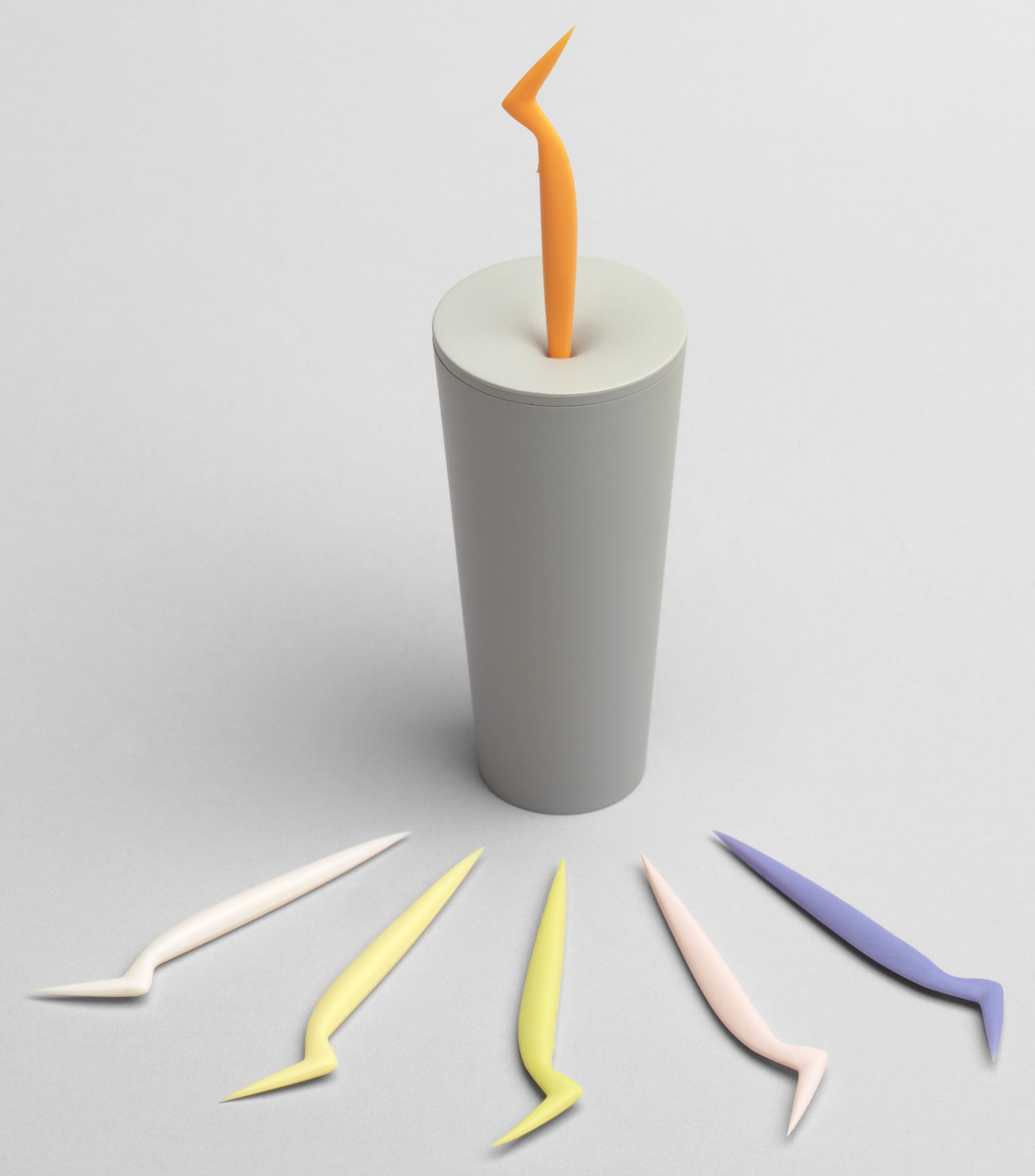 Philippe Starck. Mister Kleen Toothpick Holder Set. 1996