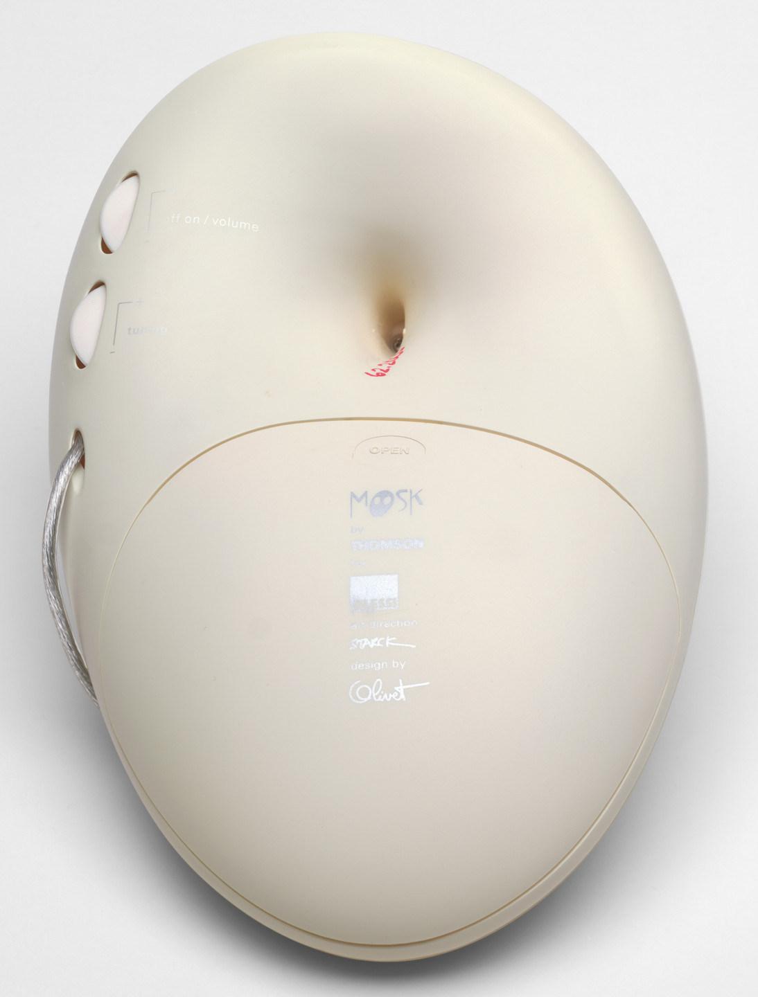 Philippe Starck, Jerome Olivet. Moosk Wall Mounted Radio. 1996