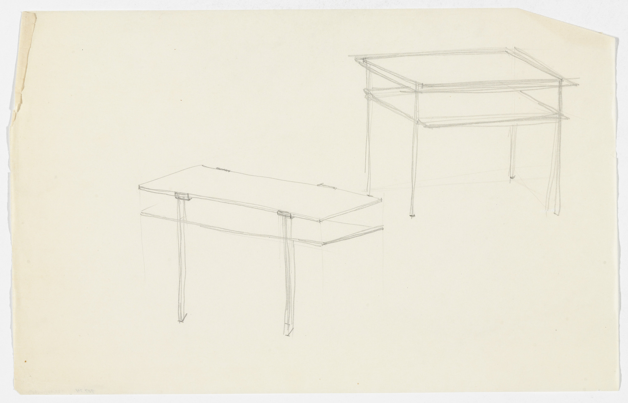 Ludwig Mies van der Rohe. Table