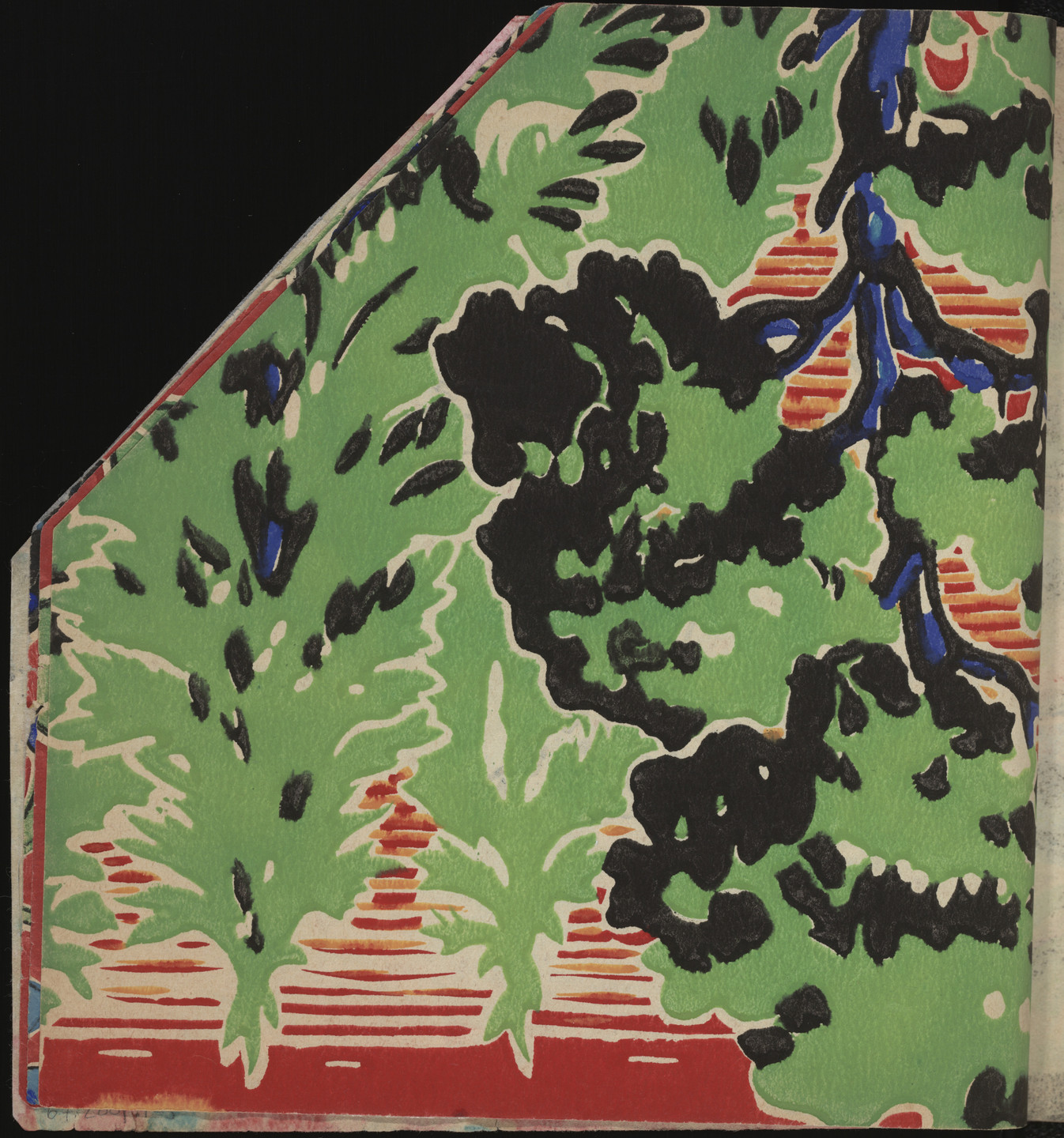 Vasilii Kamenskii. Nagoi sredi odetykh (Naked Among the Clad). 1914