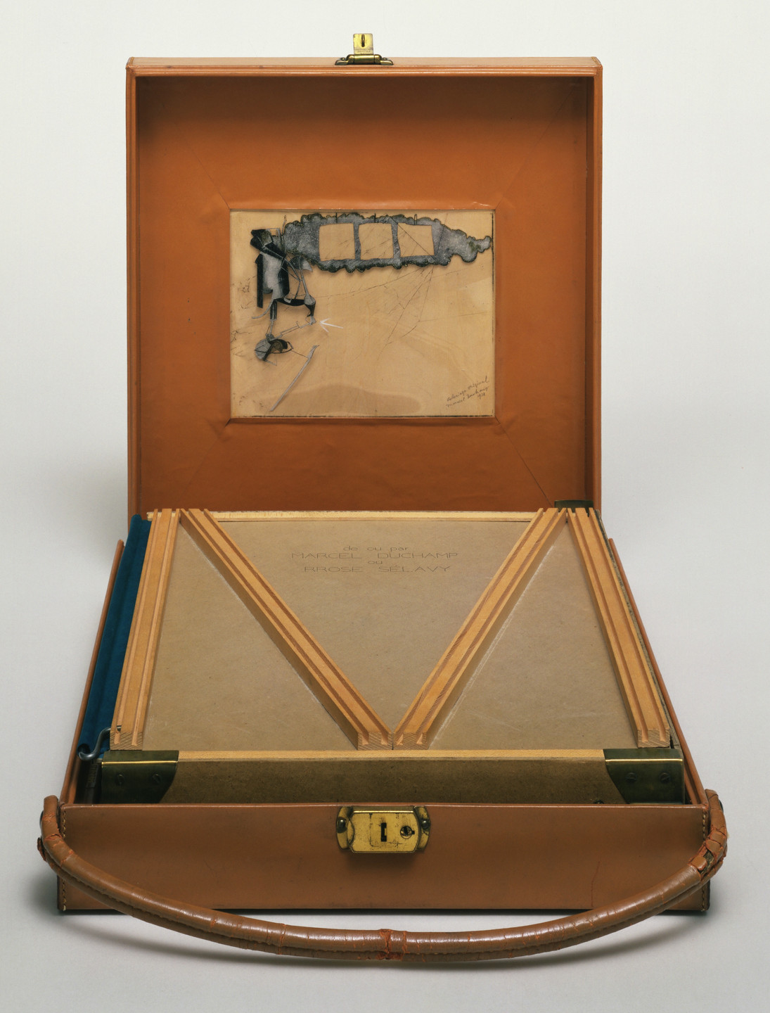 Marcel Duchamp. Box in a Valise (From or by Marcel Duchamp or Rrose Sélavy). 1935-41