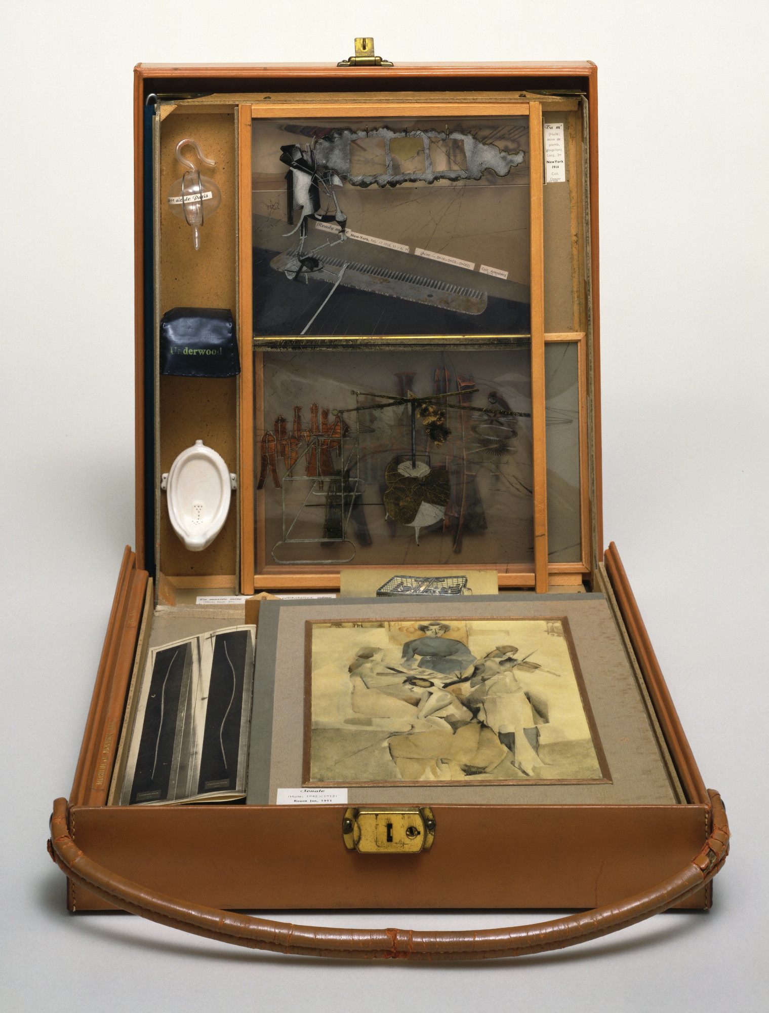 Marcel Duchamp. Box in a Valise (From or by Marcel Duchamp or Rrose Sélavy). 1935-41