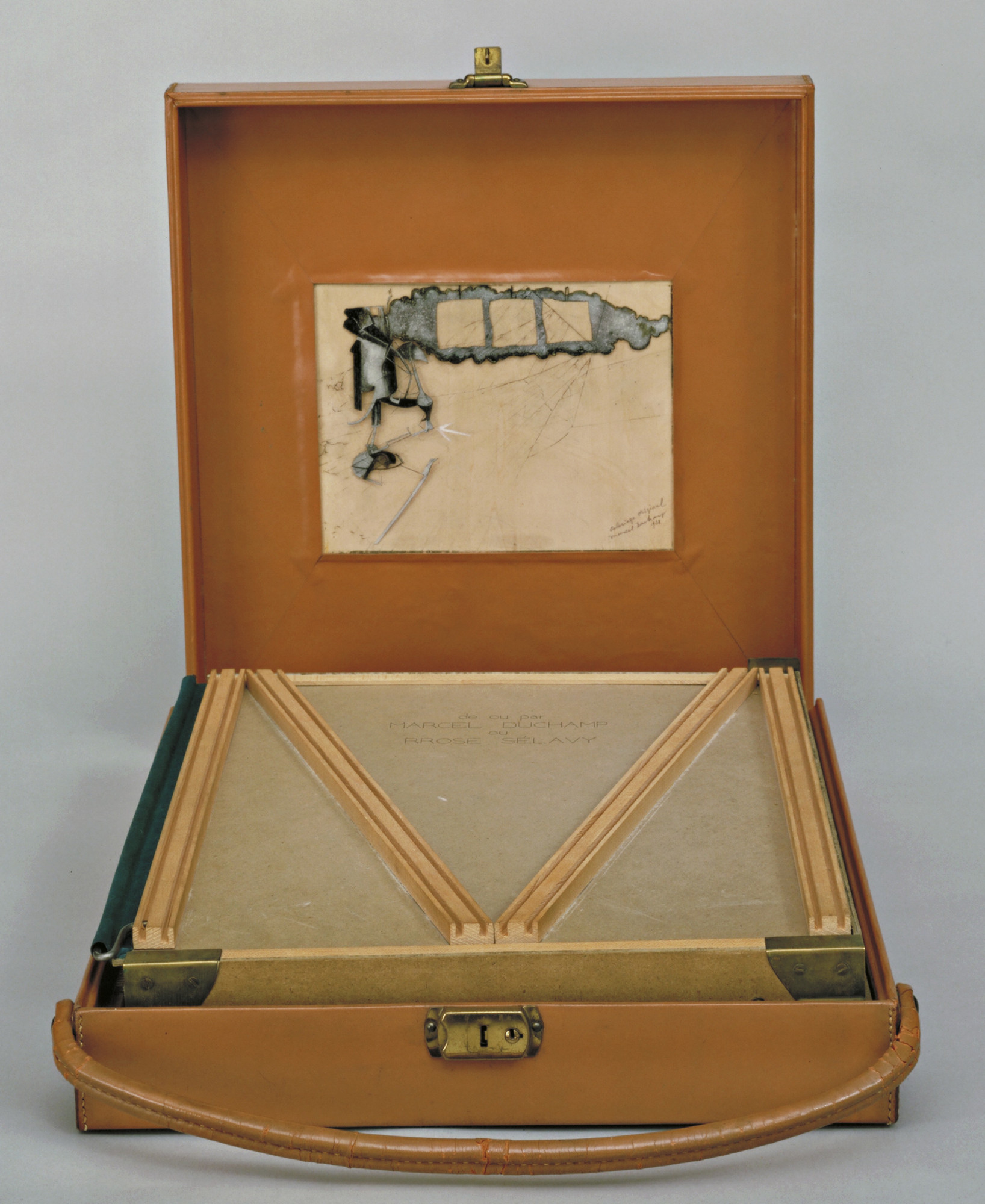 Marcel Duchamp. Box in a Valise (From or by Marcel Duchamp or Rrose Sélavy). 1935-41