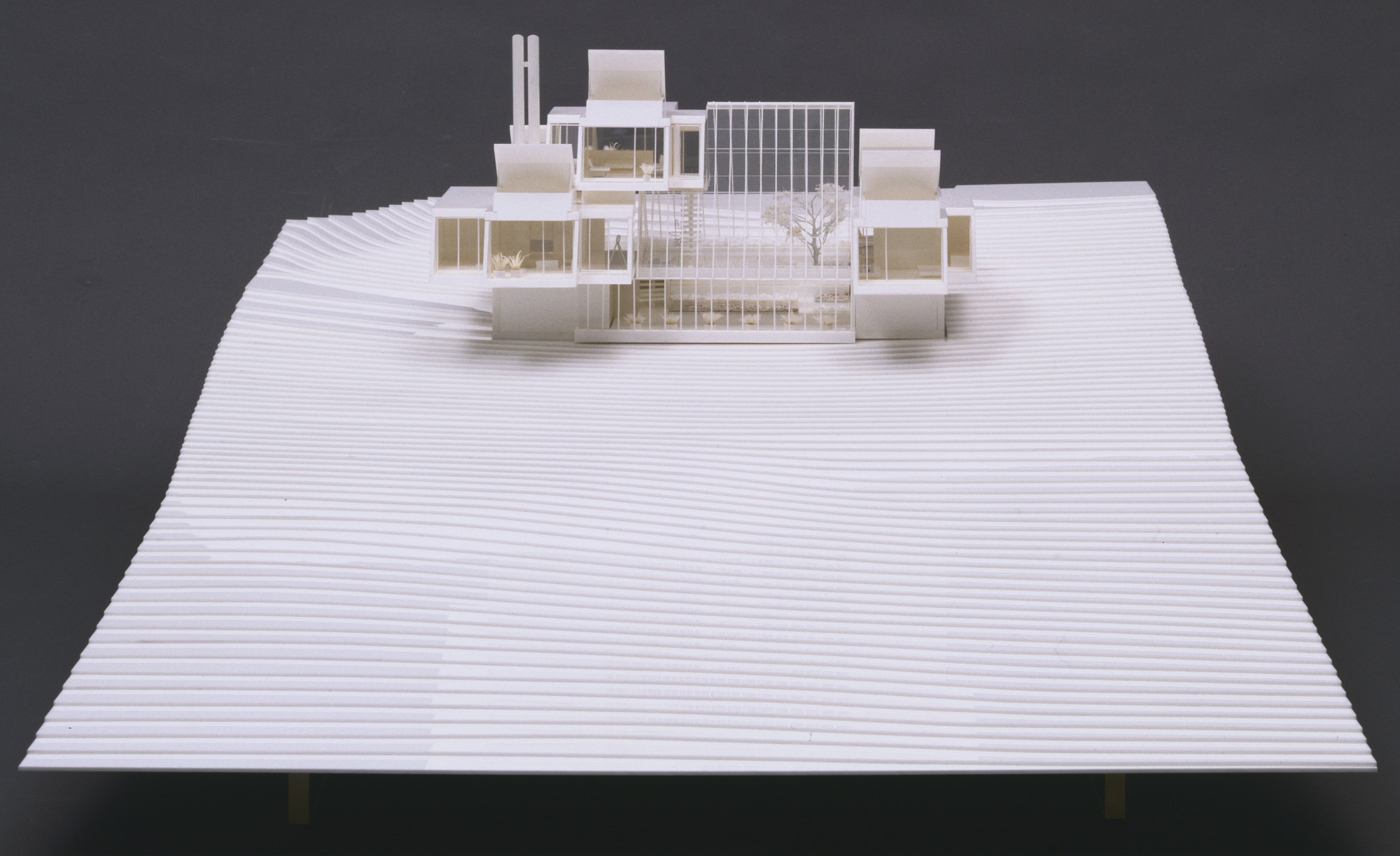 Paul Rudolph. Residence for Herbert Green, Cherry Ridge, Pennsylvania. 1968-72