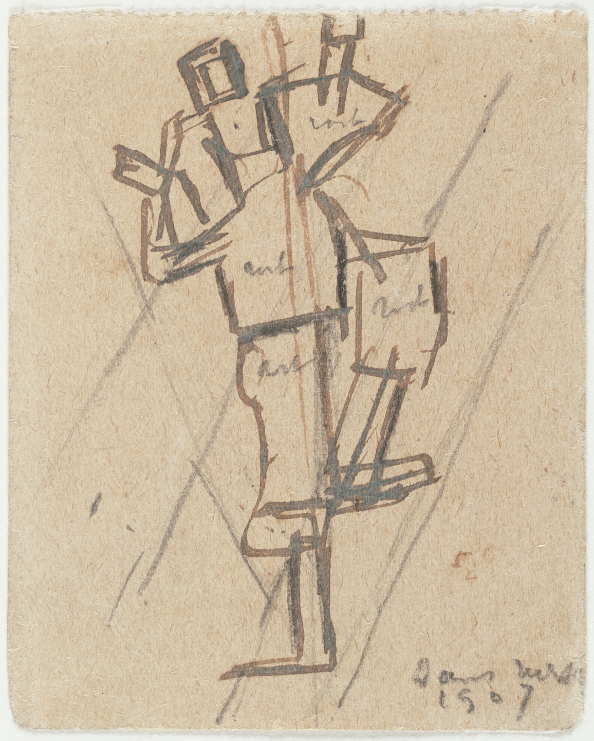 Theo van Doesburg. Study for Rhythm of a Russian Dance. 1917–18