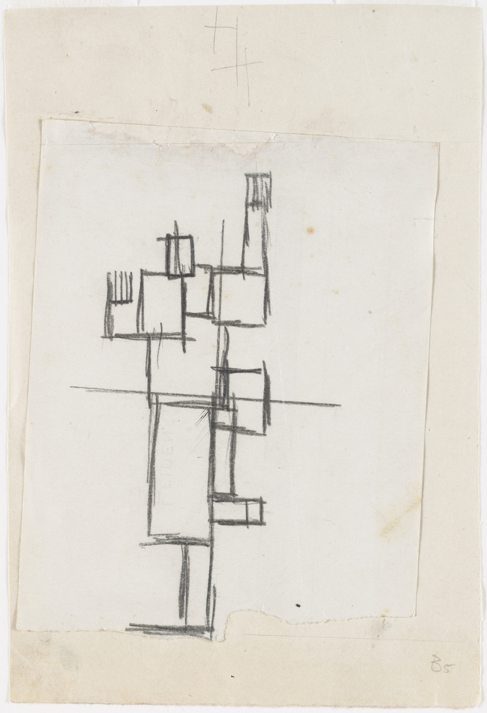 Theo van Doesburg. Study for Rhythm of a Russian Dance. 1917–18