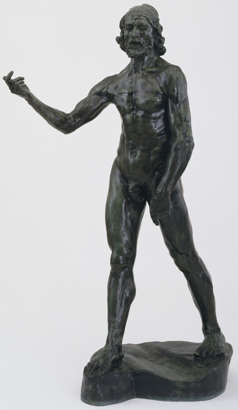 Auguste Rodin. St. John the Baptist Preaching. 1878-80 (cast 1921)