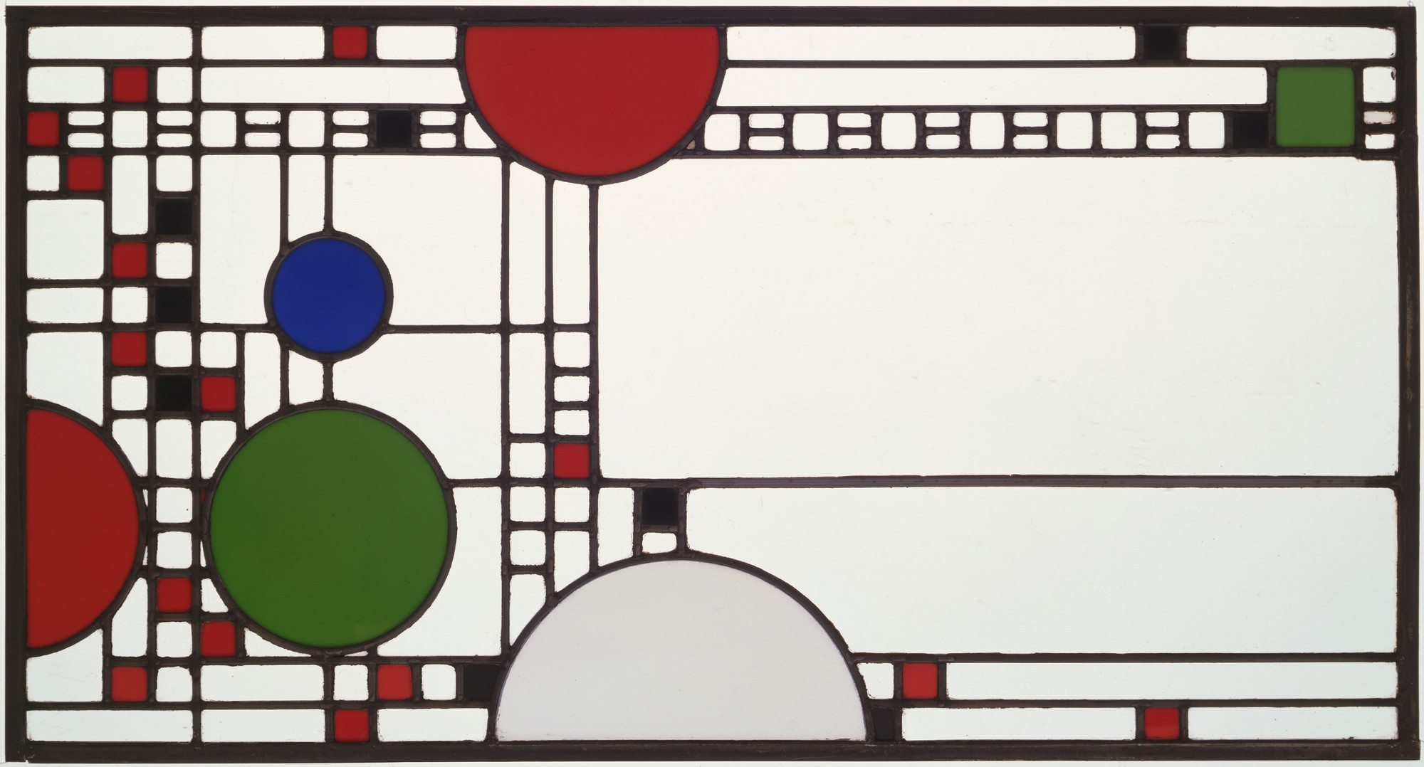 Frank Lloyd Wright. Clerestory windows from the Avery Coonley