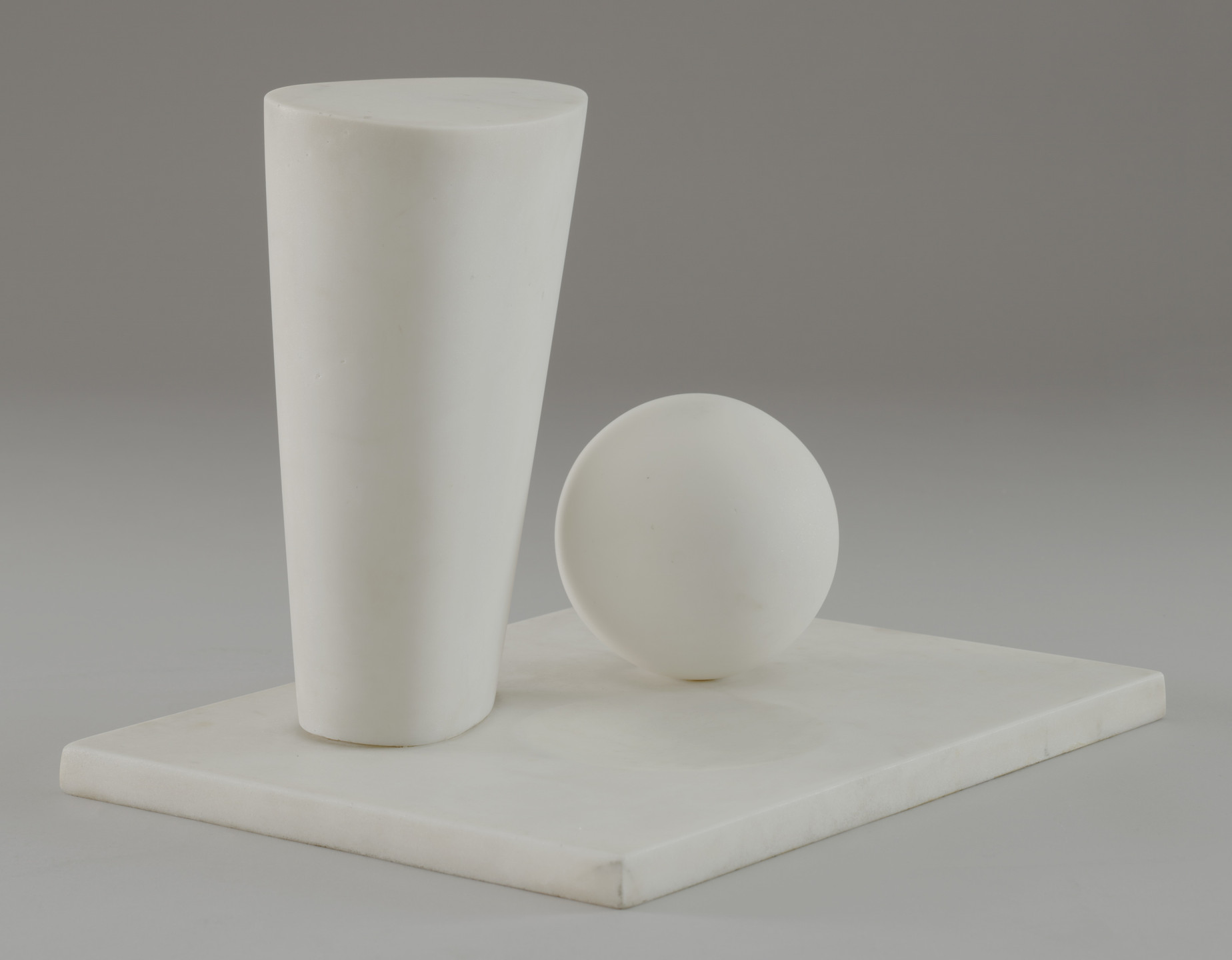 Barbara Hepworth. Conoid, Sphere and Hollow. 1937