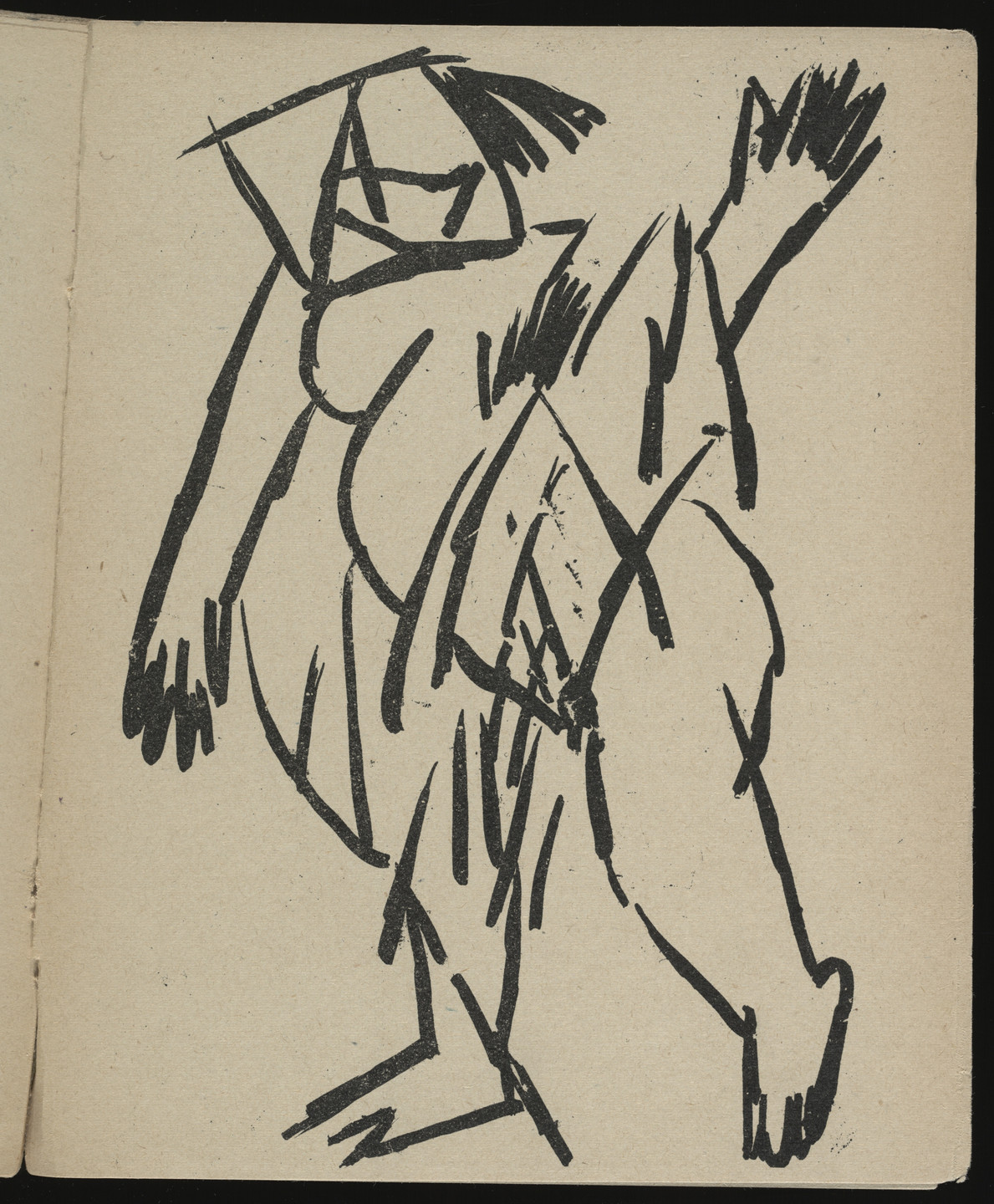 Mikhail Larionov. Poluzhivoi (Half-Alive). 1913