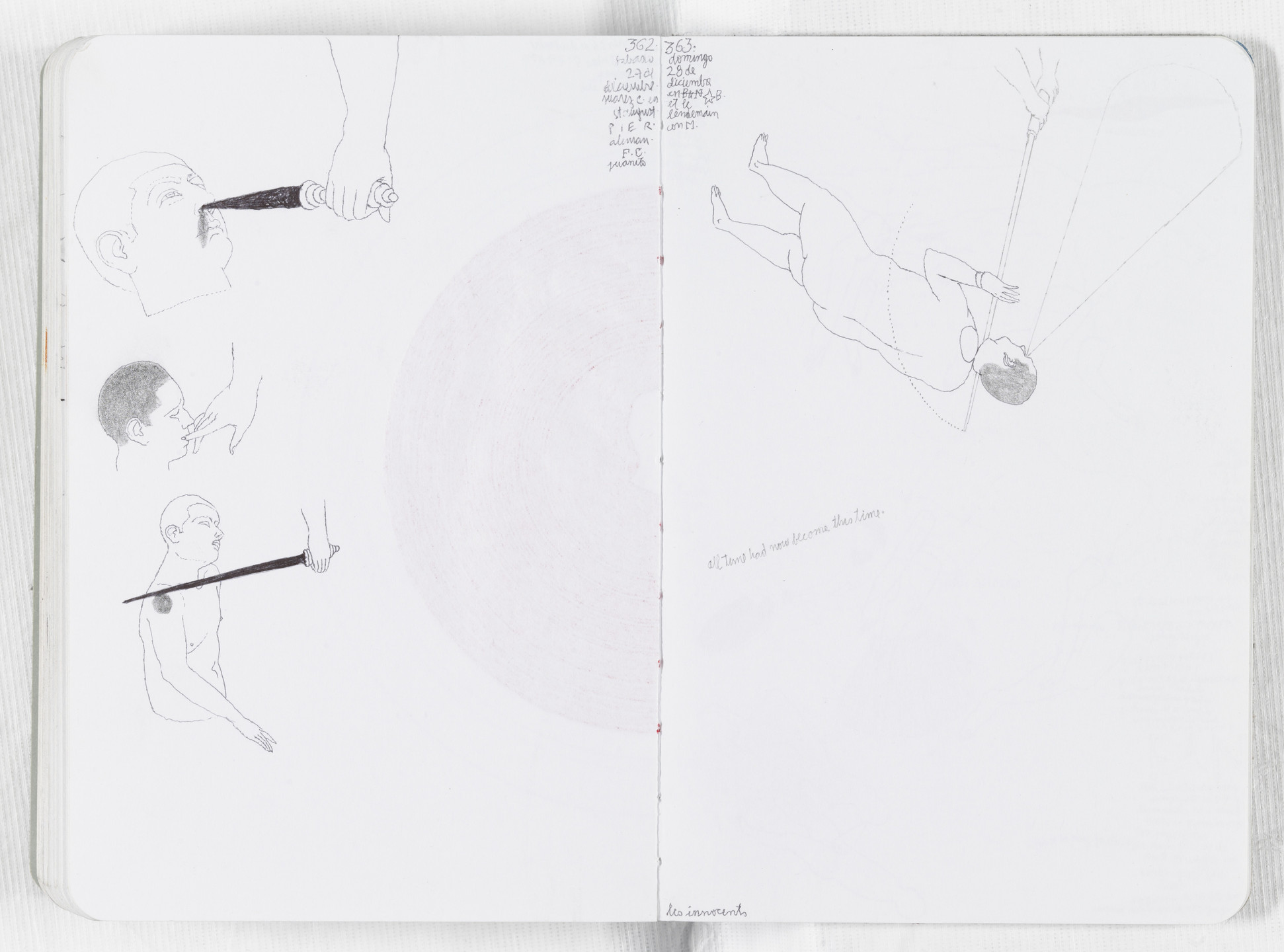José Antonio Suárez Londoño. Sketchbook: From January 1 to December 31, 2008. 2008