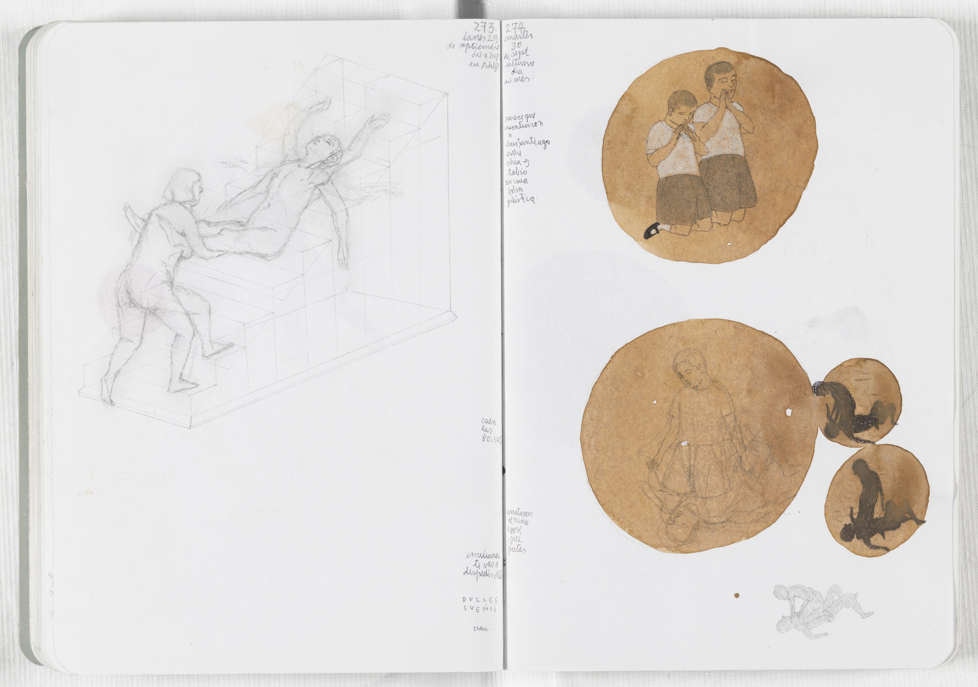 José Antonio Suárez Londoño. Sketchbook: From January 1 to December 31, 2008. 2008