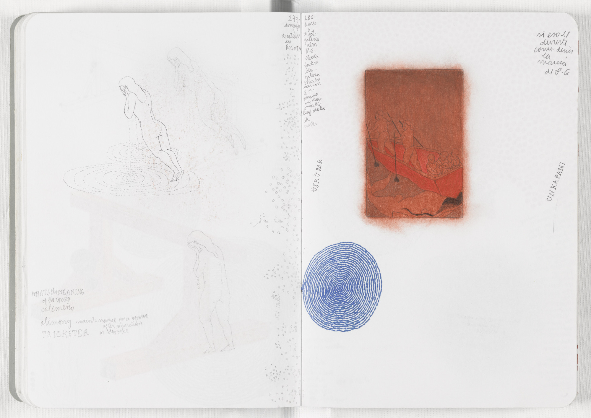José Antonio Suárez Londoño. Sketchbook: From January 1 to December 31, 2008. 2008