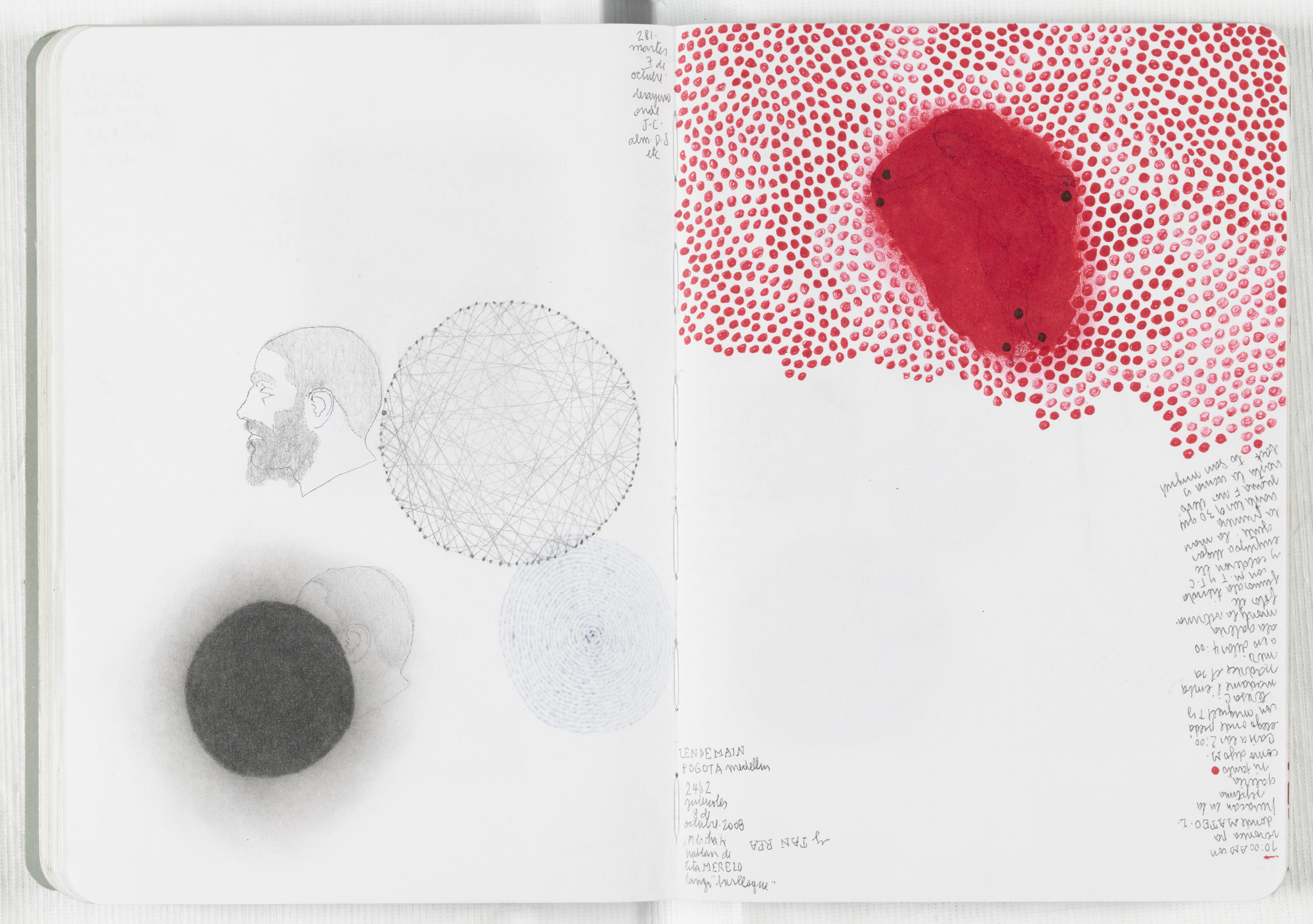 José Antonio Suárez Londoño. Sketchbook: From January 1 to December 31, 2008. 2008