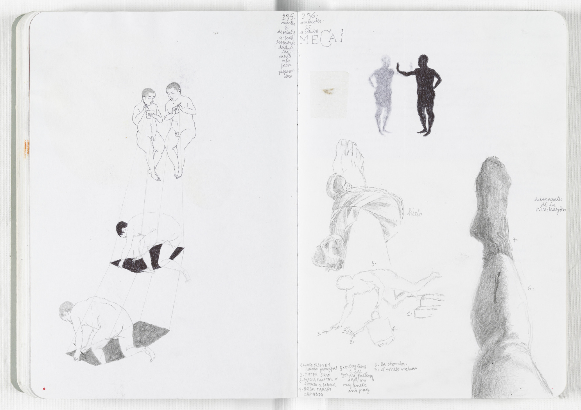 José Antonio Suárez Londoño. Sketchbook: From January 1 to December 31, 2008. 2008