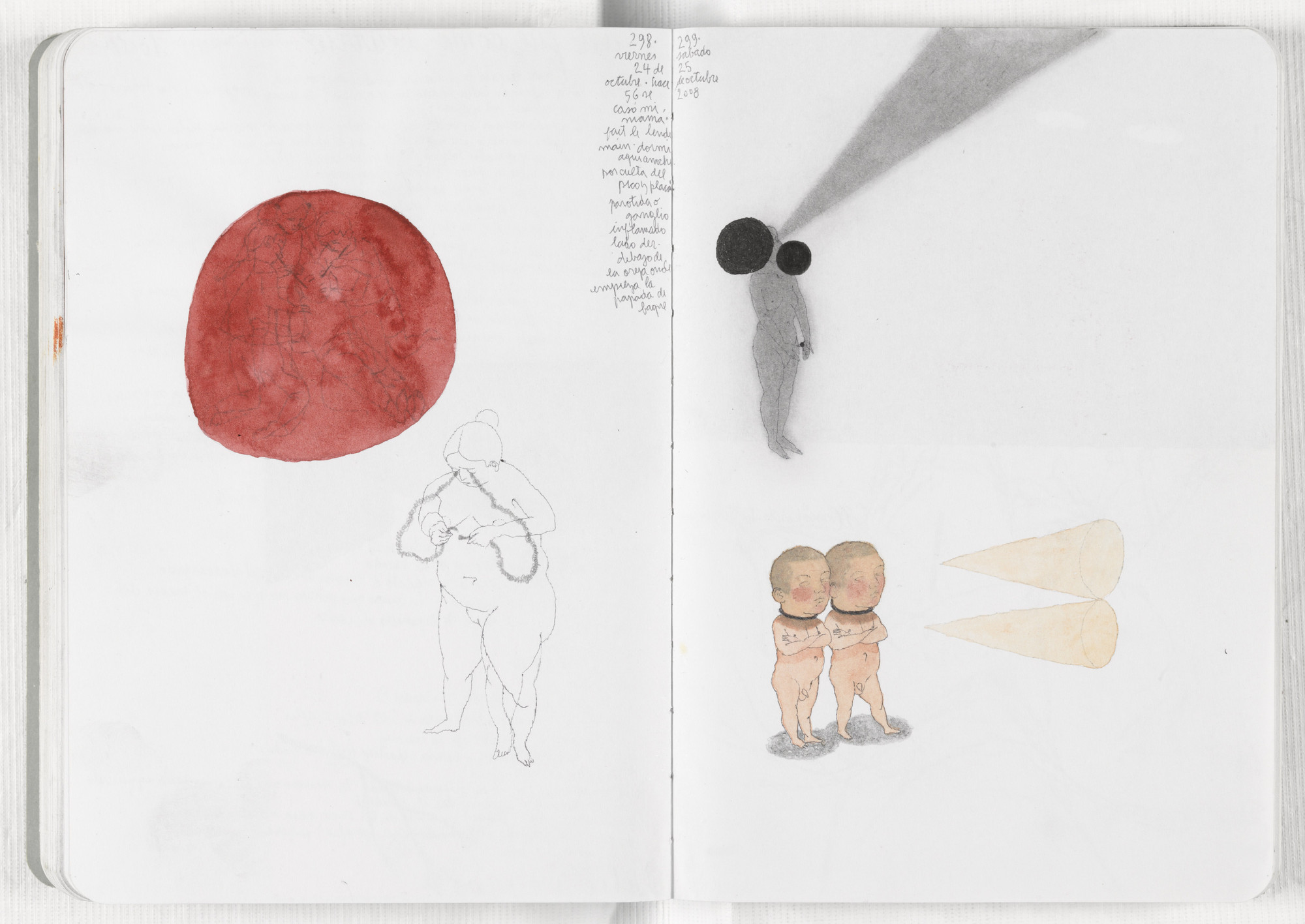 José Antonio Suárez Londoño. Sketchbook: From January 1 to December 31, 2008. 2008