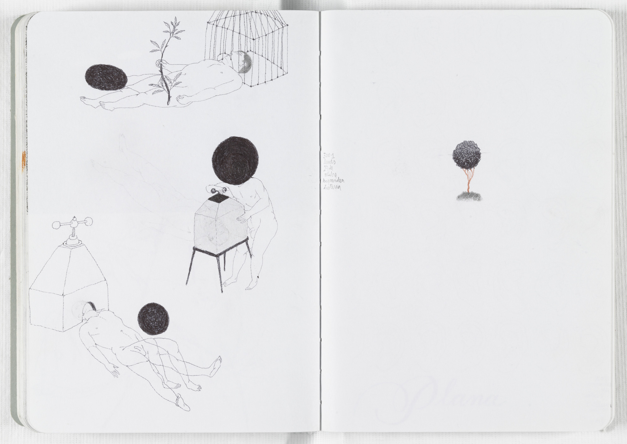 José Antonio Suárez Londoño. Sketchbook: From January 1 to December 31, 2008. 2008