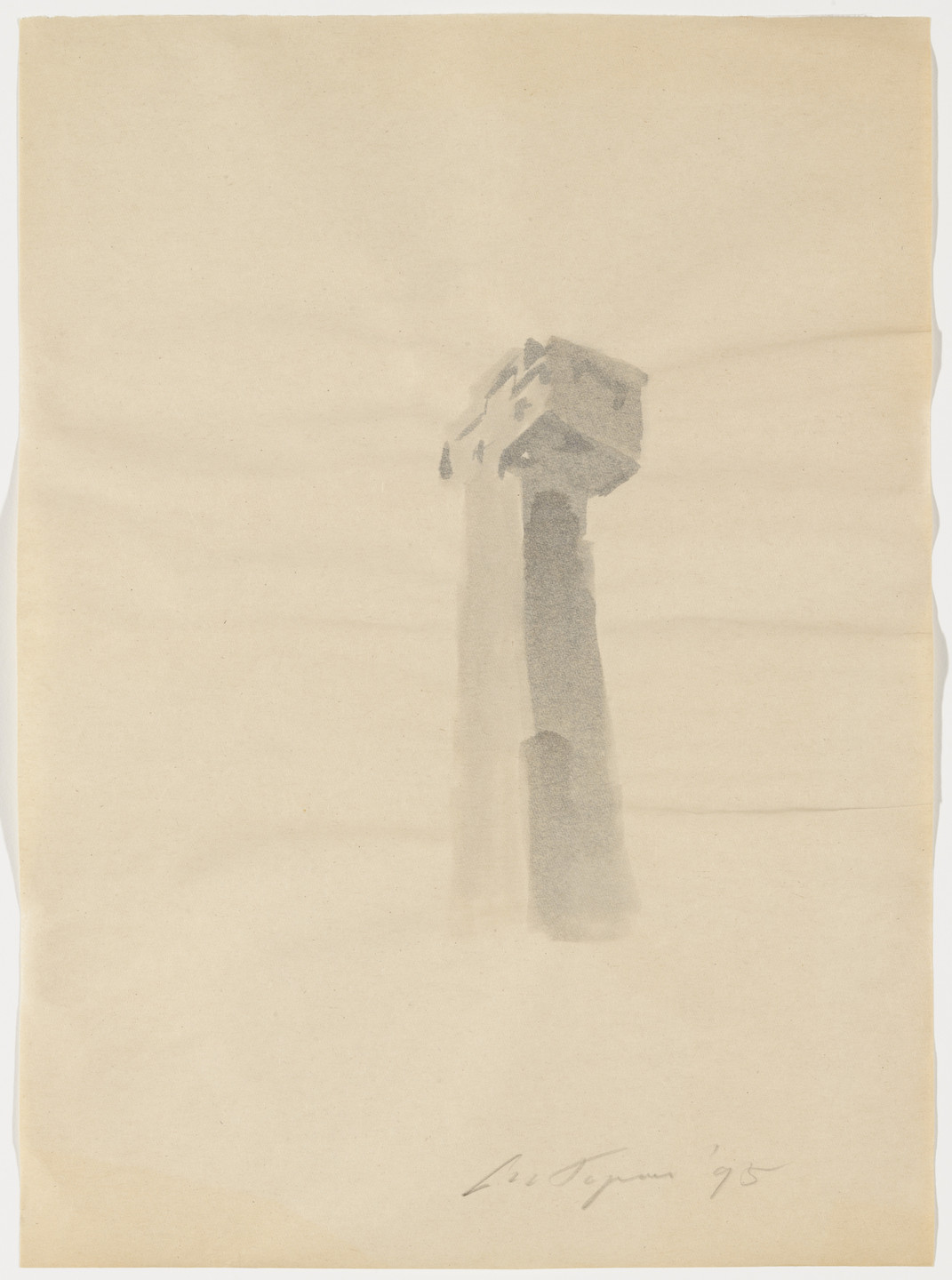 Luc Tuymans. Yzer-Tower. 1995